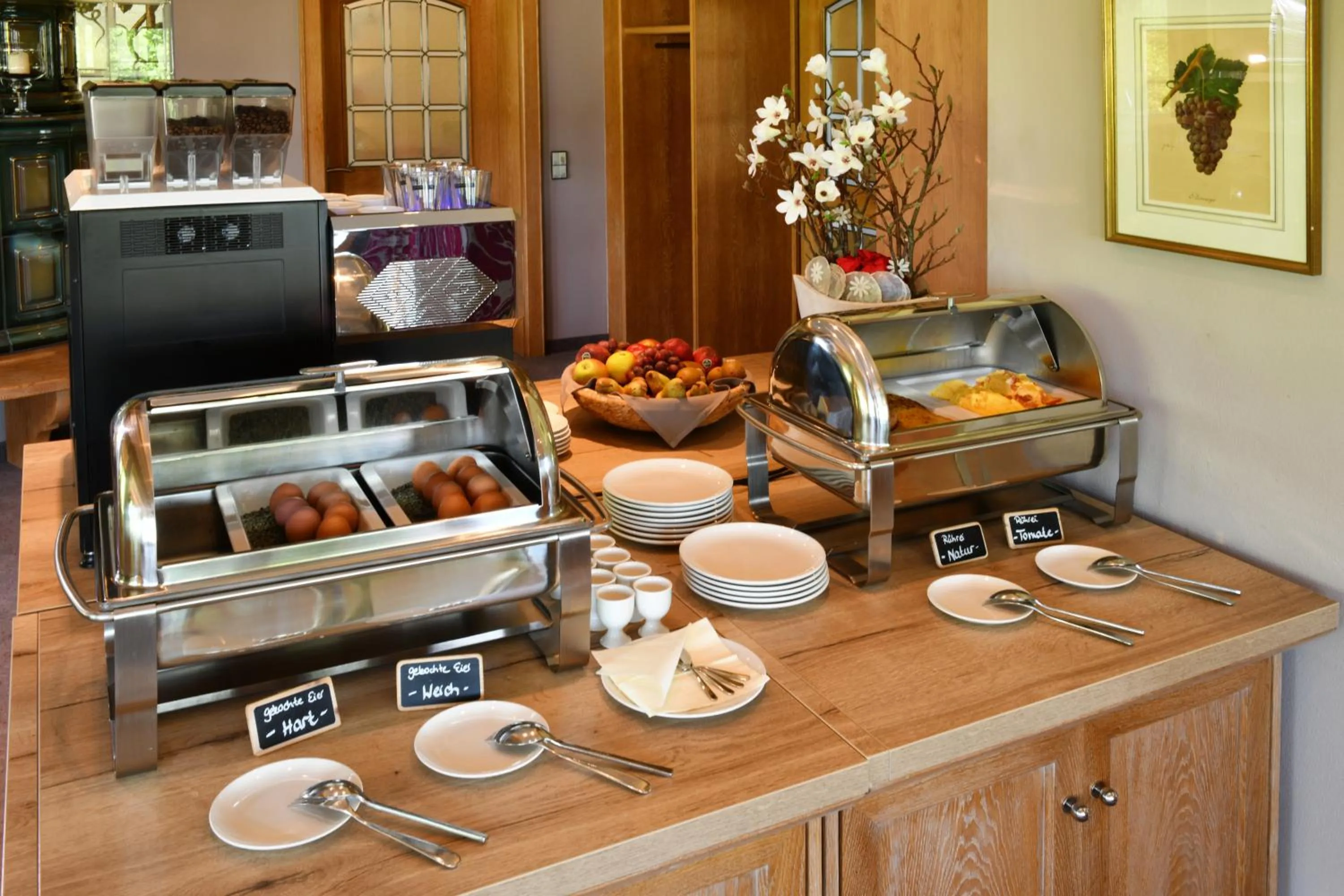 Breakfast in Hotel Rebenhof