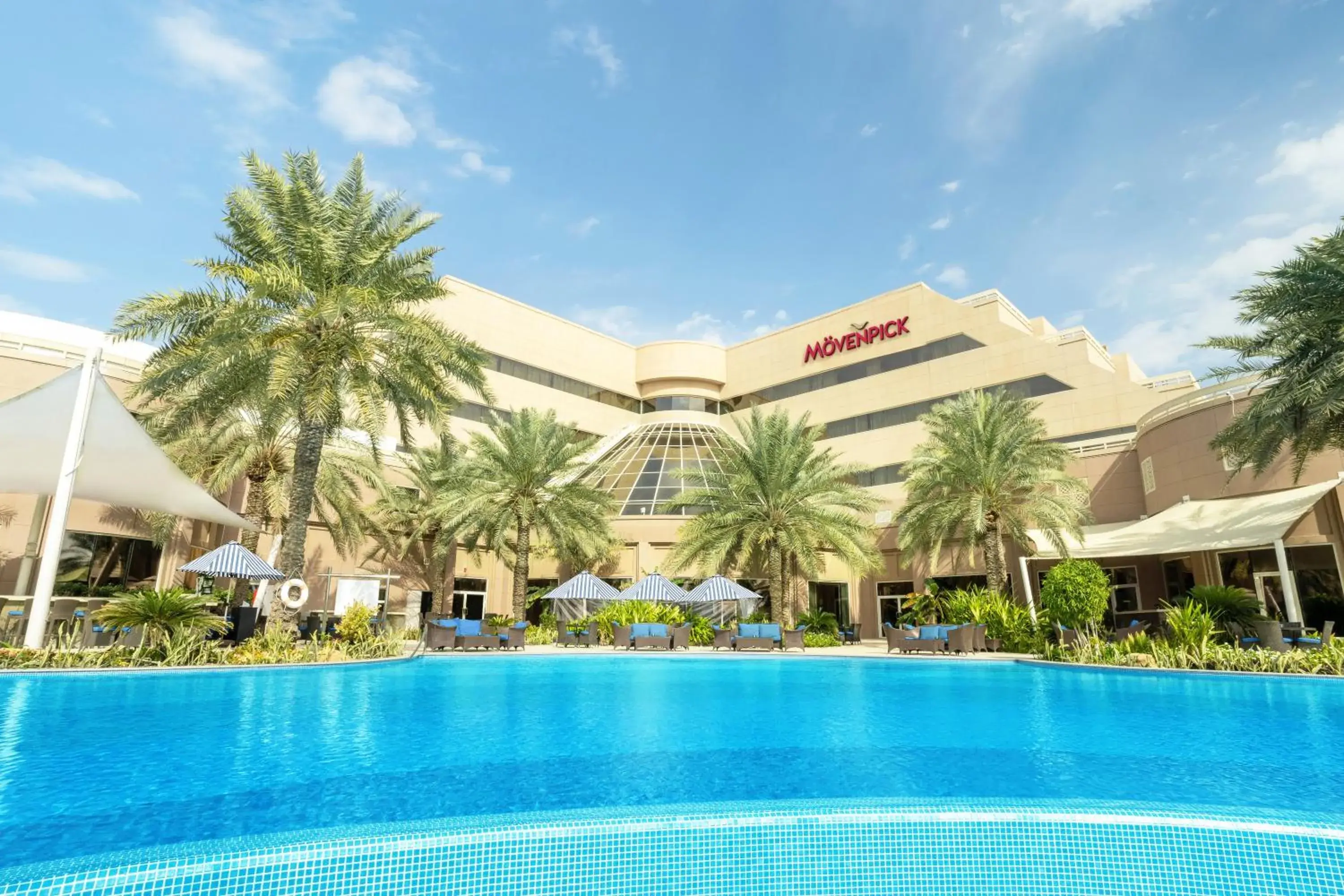 Property building in Mövenpick Hotel Bahrain Property building in Mövenpick Hotel Bahrain