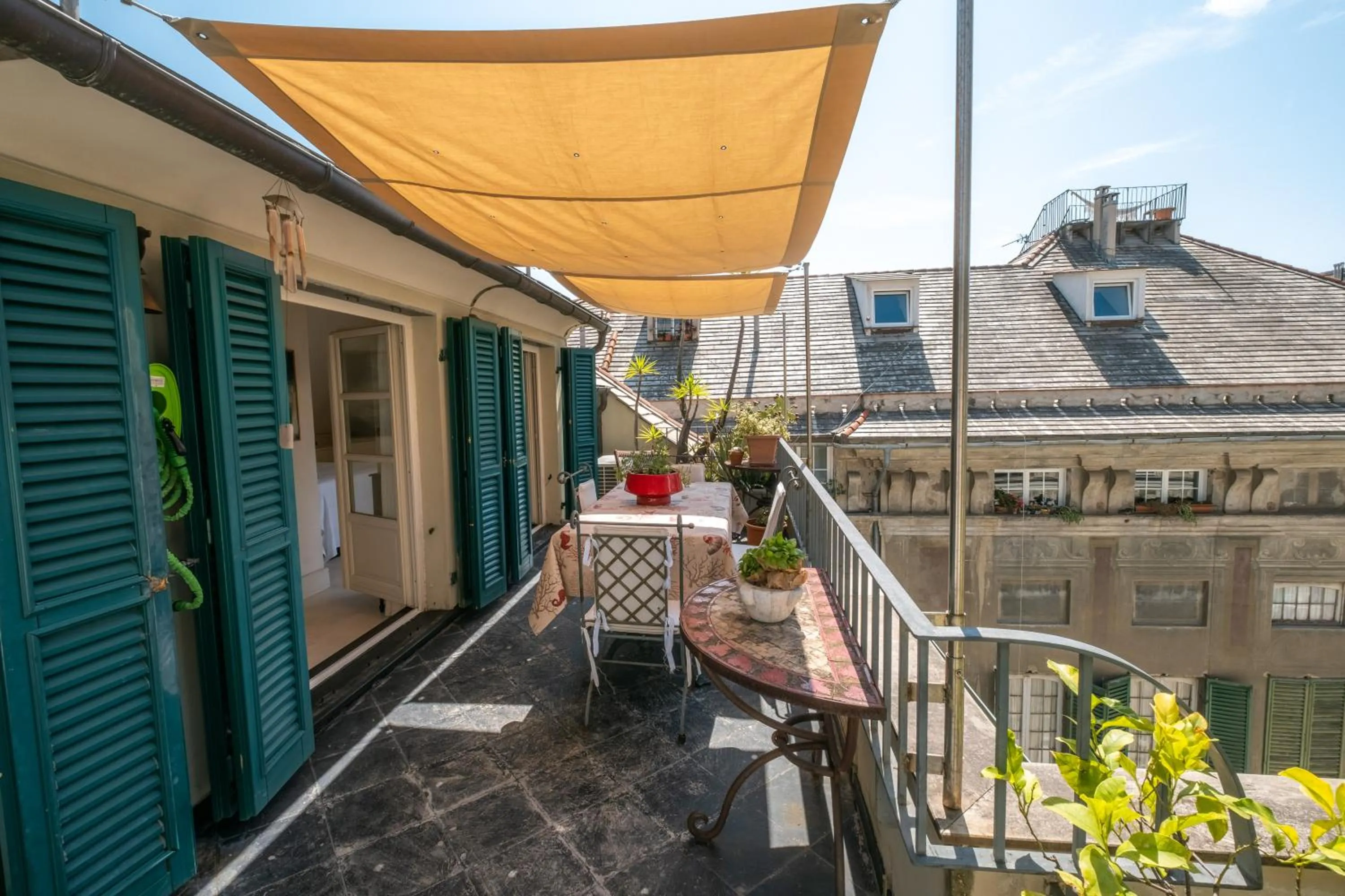 Balcony/Terrace in Attico Palazzo Giustiniani