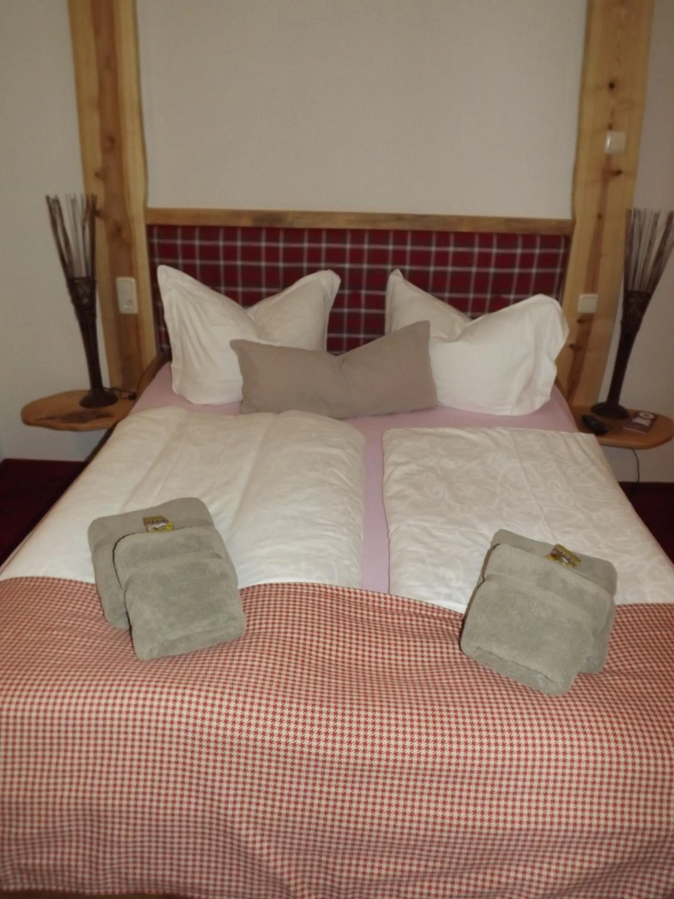 Bed in Hotel Piccolo