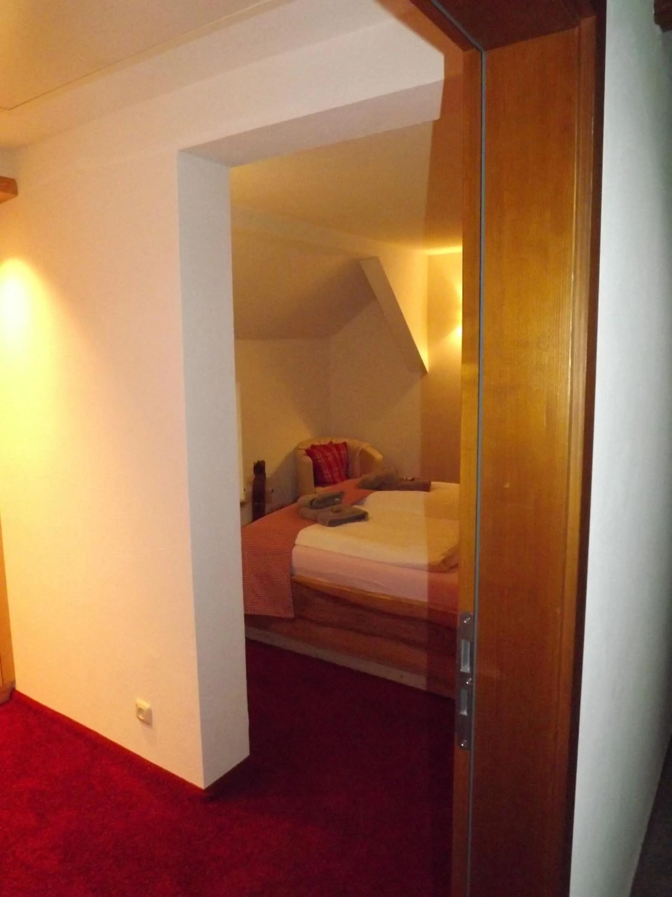 Bed in Hotel Piccolo