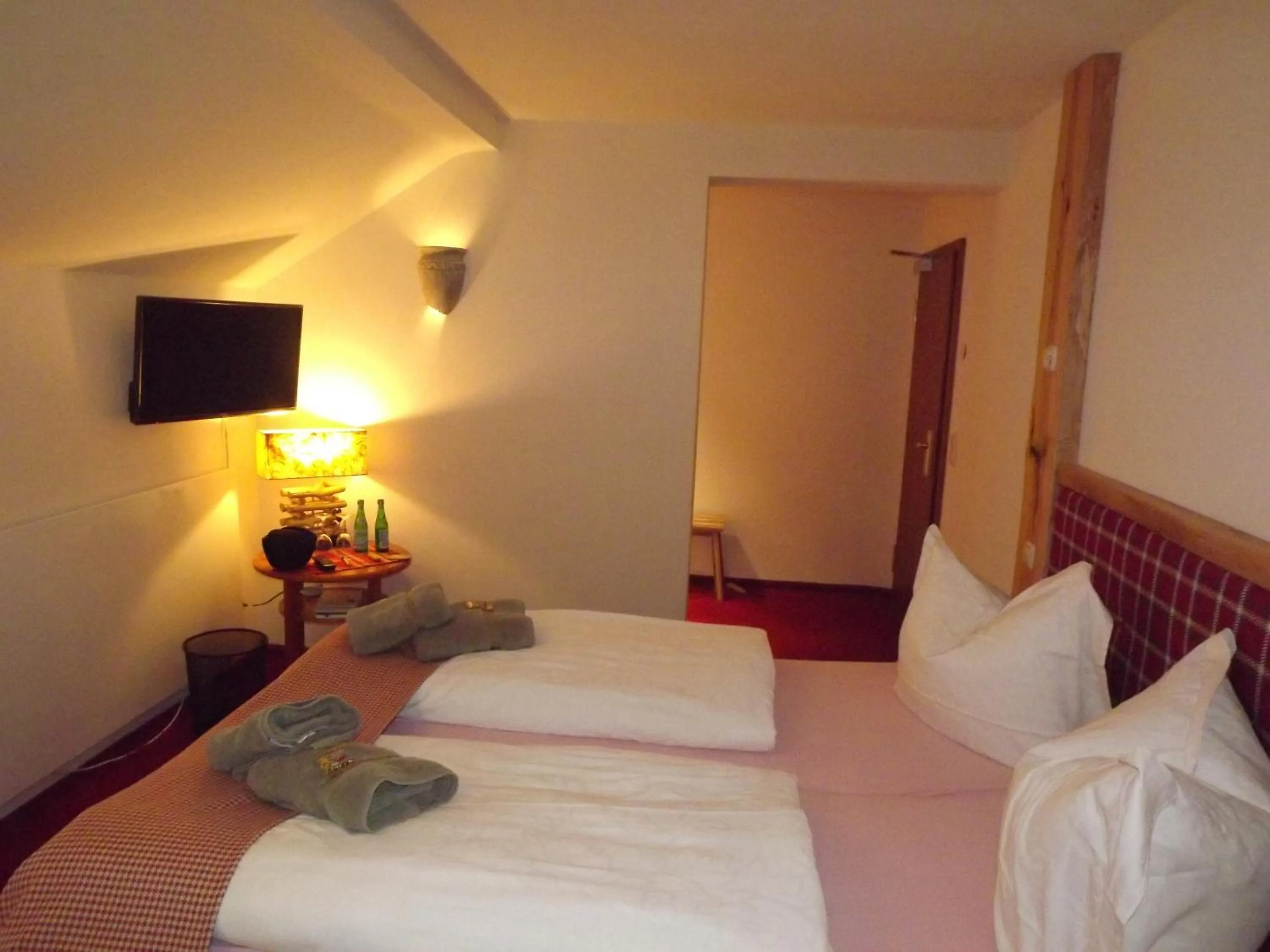 Bed in Hotel Piccolo