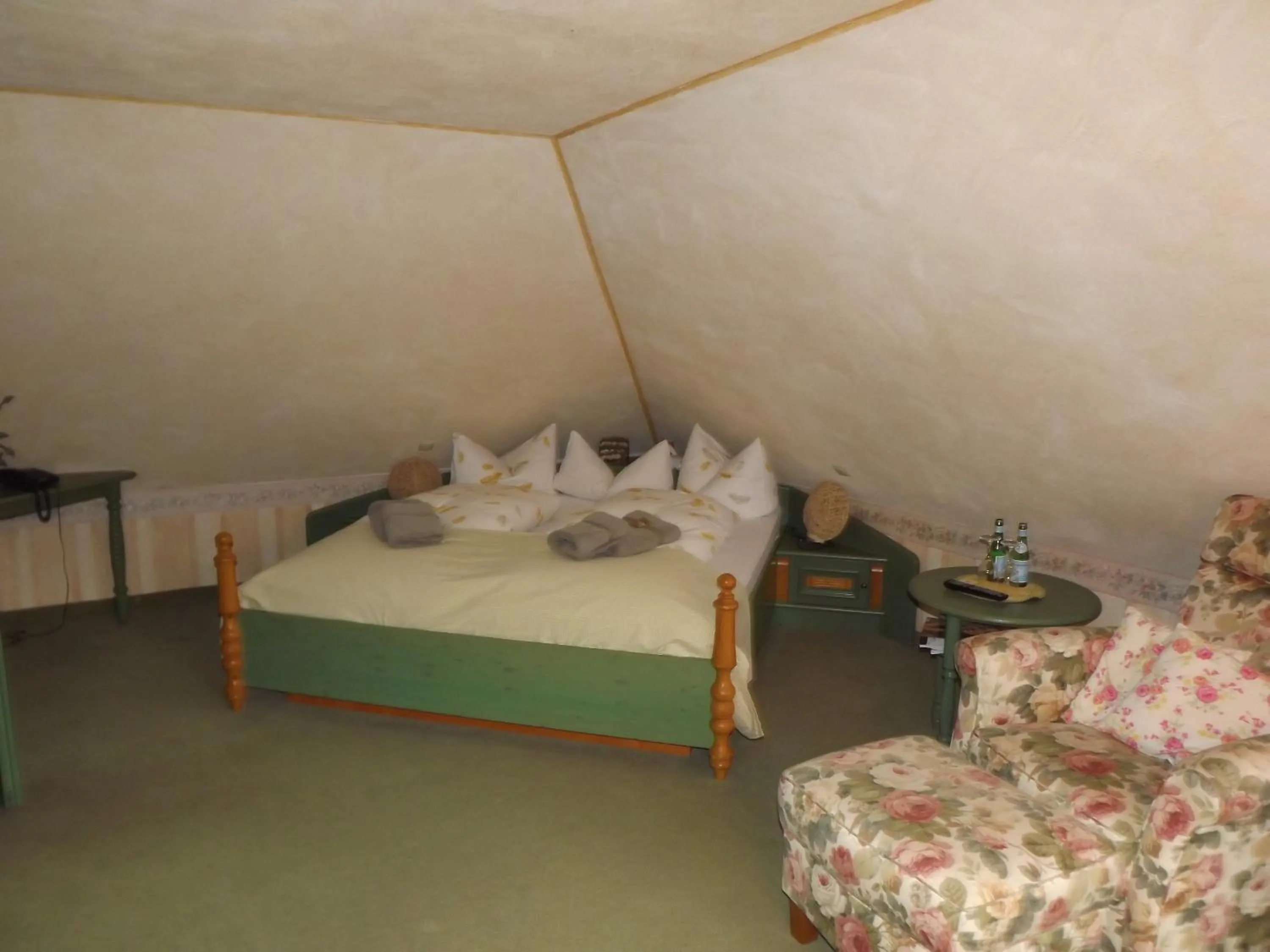 Bed in Hotel Piccolo