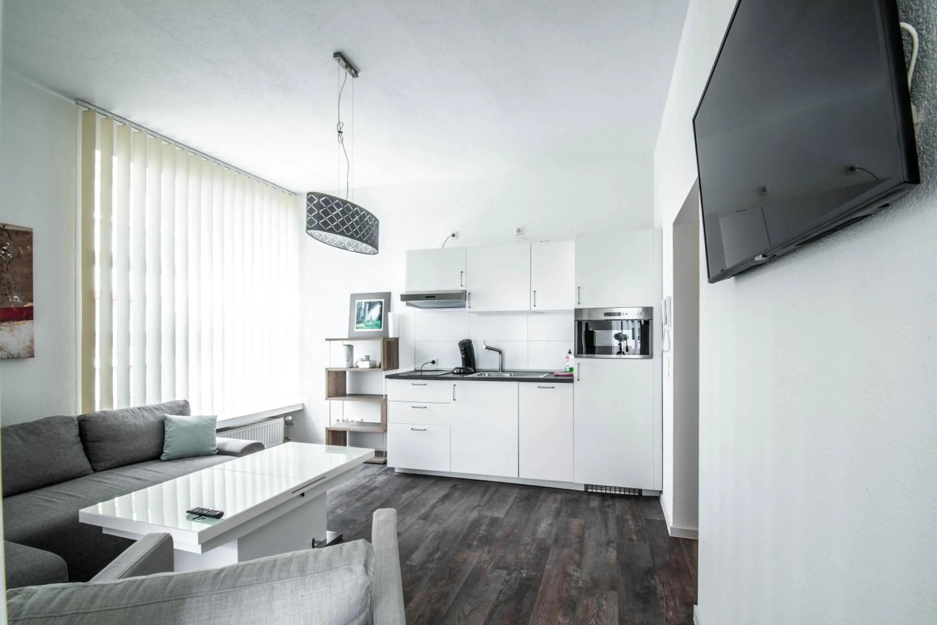 TV and multimedia in Central Apartments Aalen