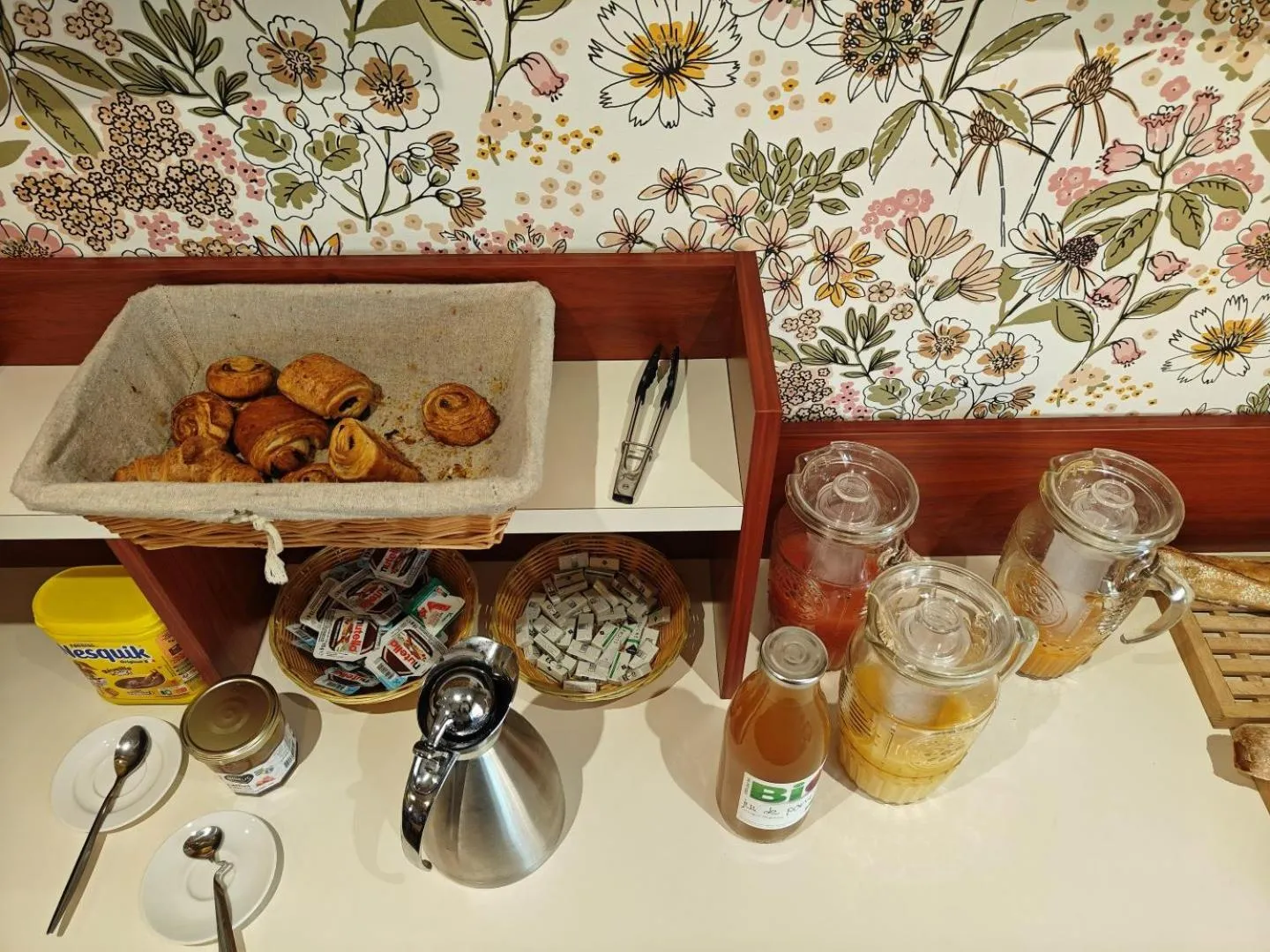 Breakfast in Hôtel Le Trécelin