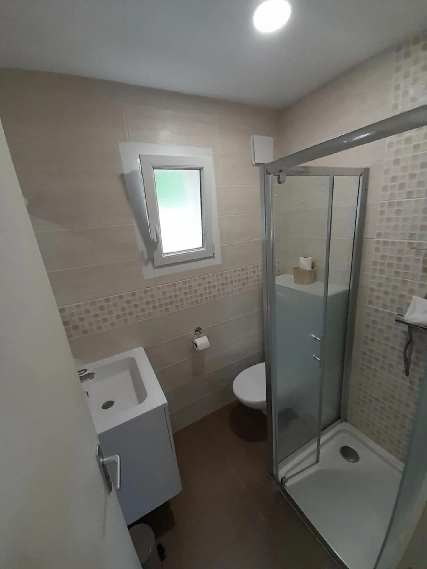Bathroom in Hôtel Le Trécelin