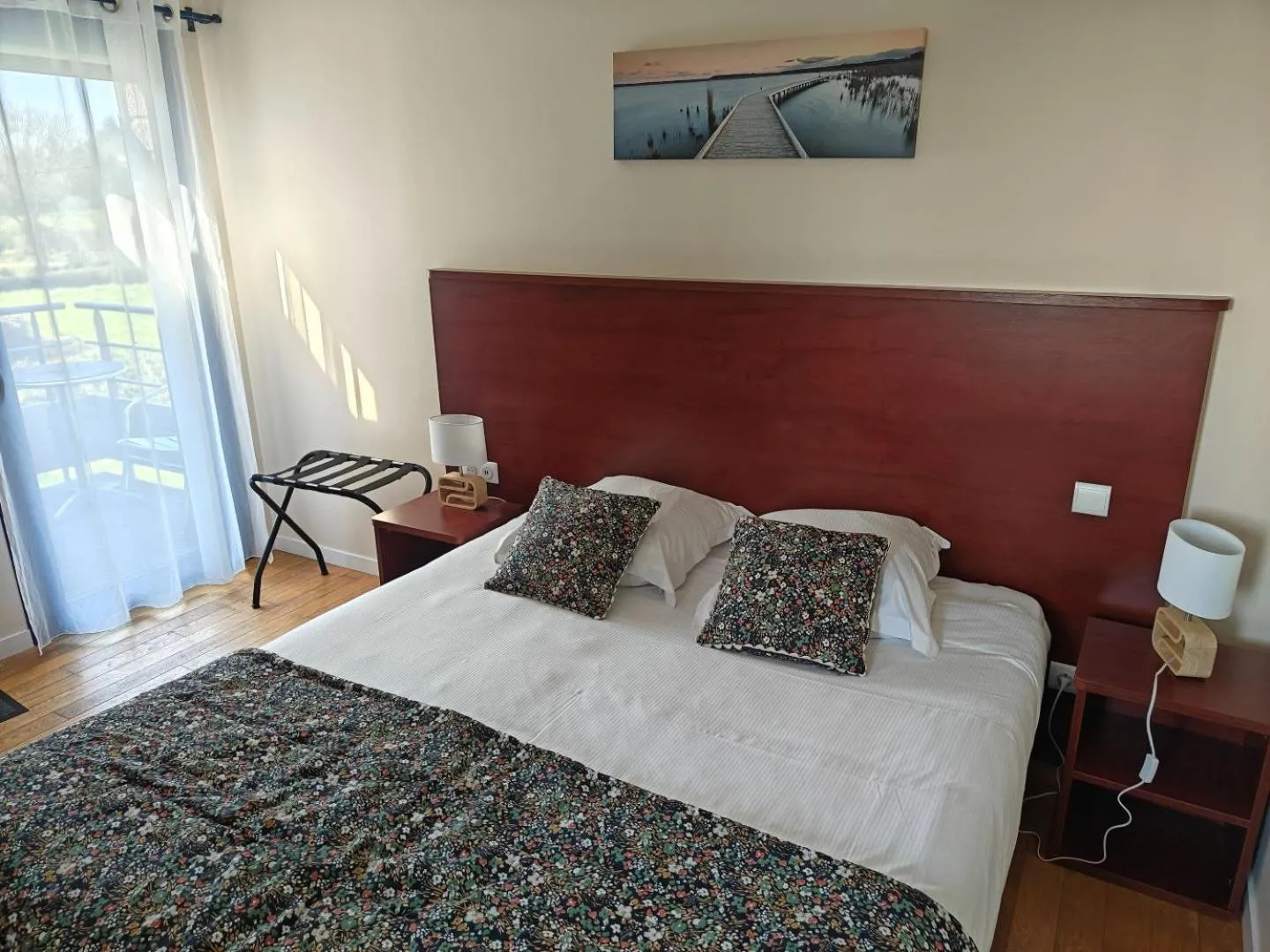 Bedroom, Bed in Hôtel Le Trécelin