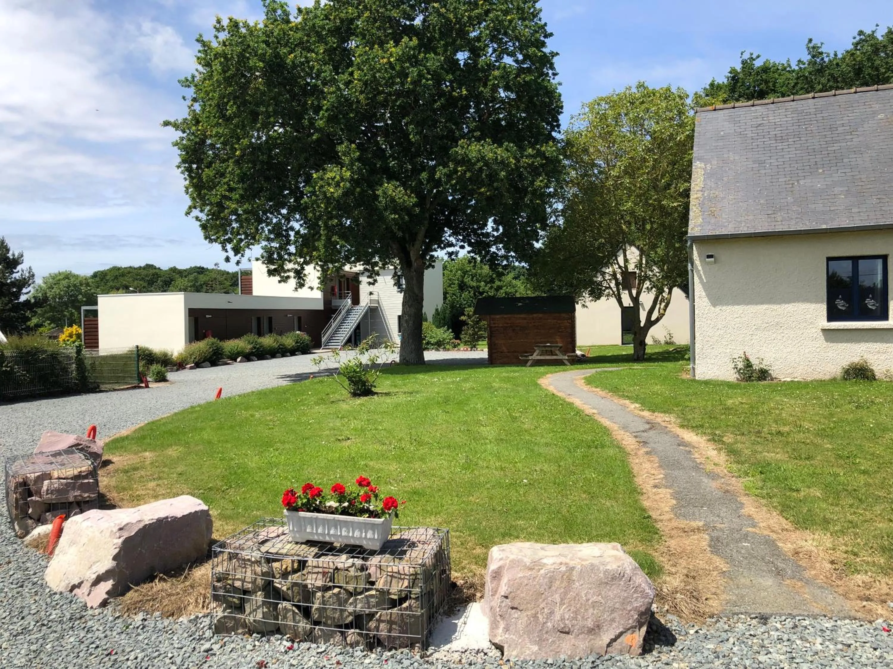 Garden in Hôtel Le Trécelin