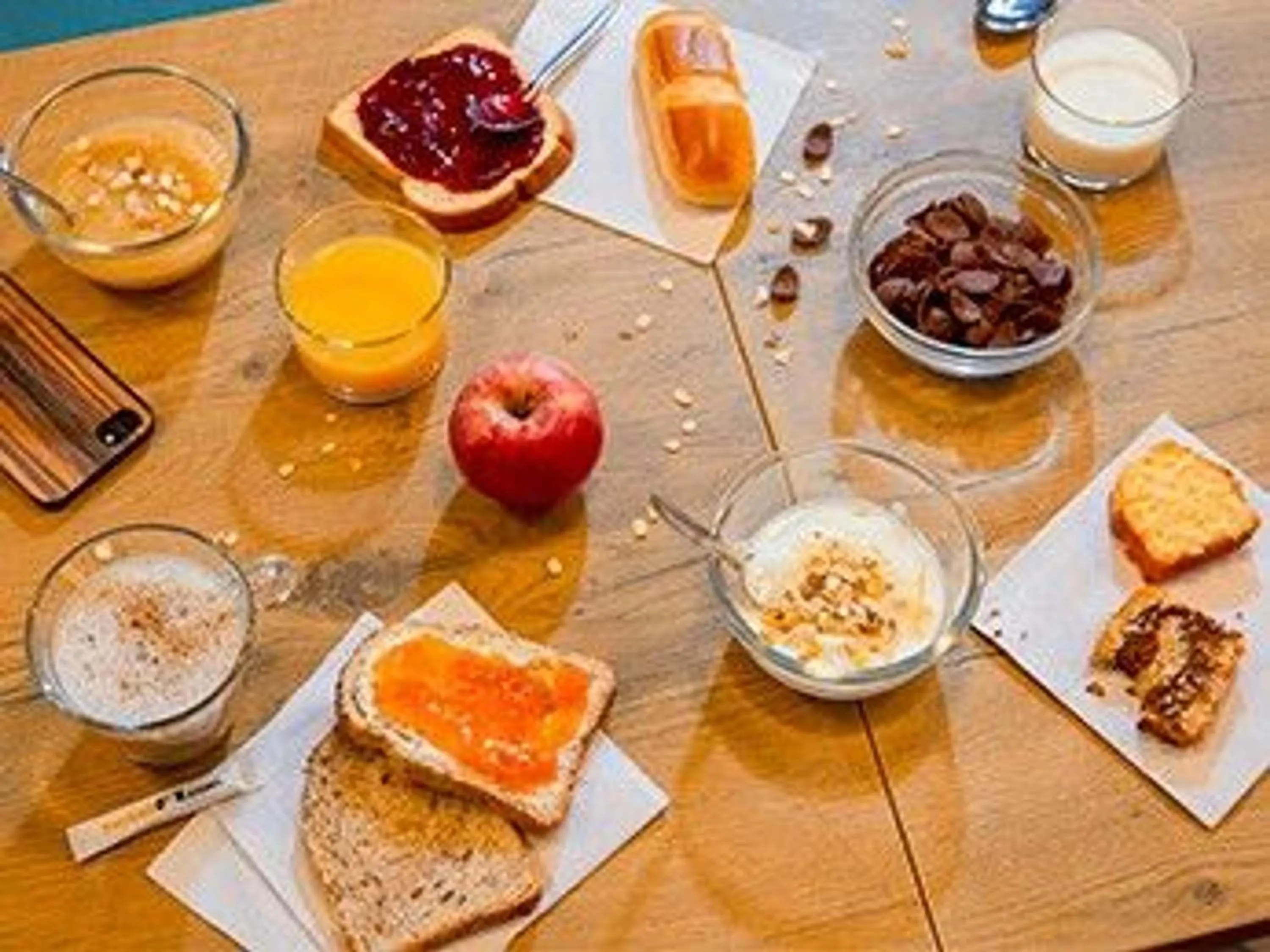 Breakfast in hotelF1 Nancy Sud