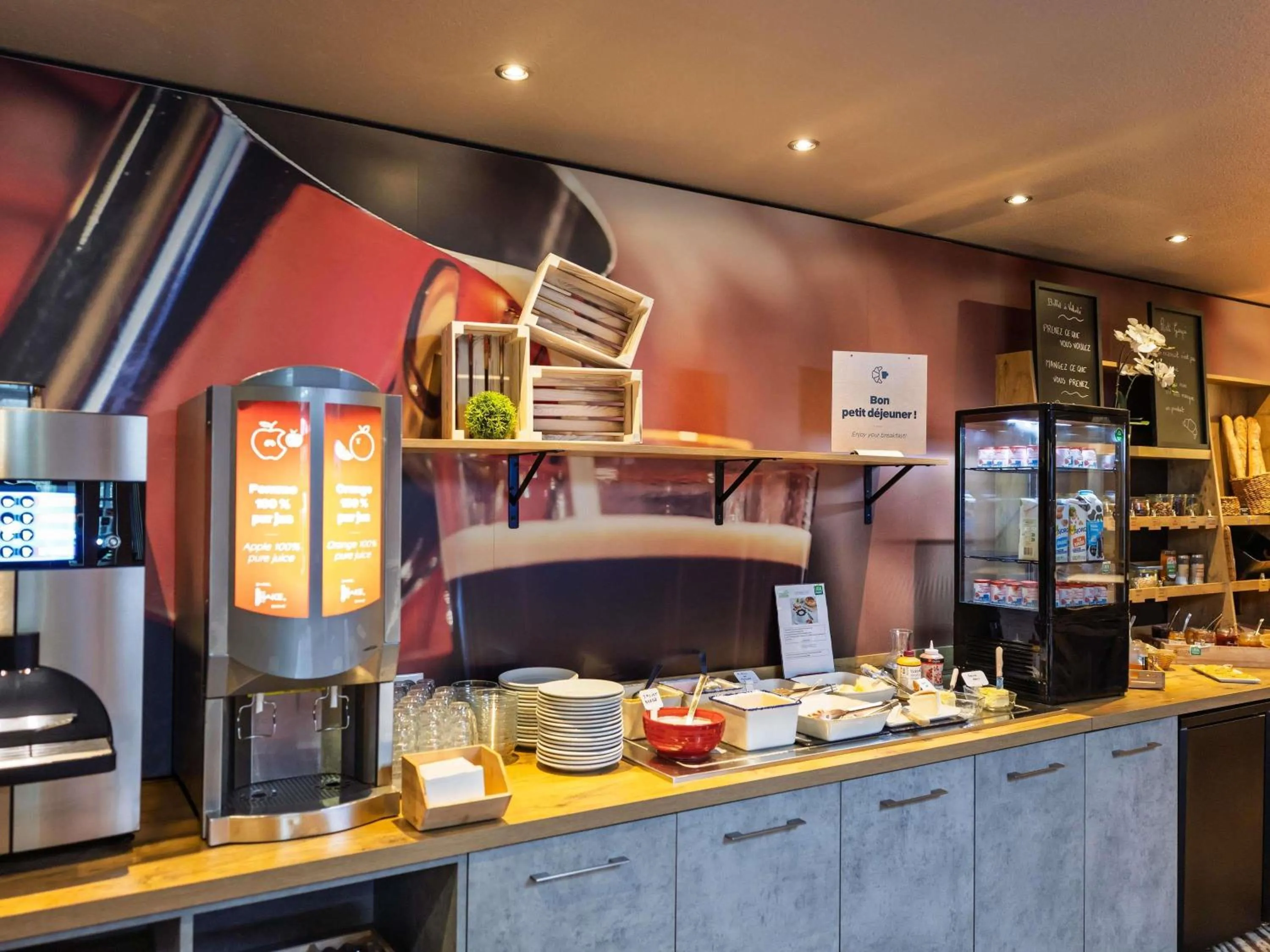 Breakfast in ibis Saint Dizier