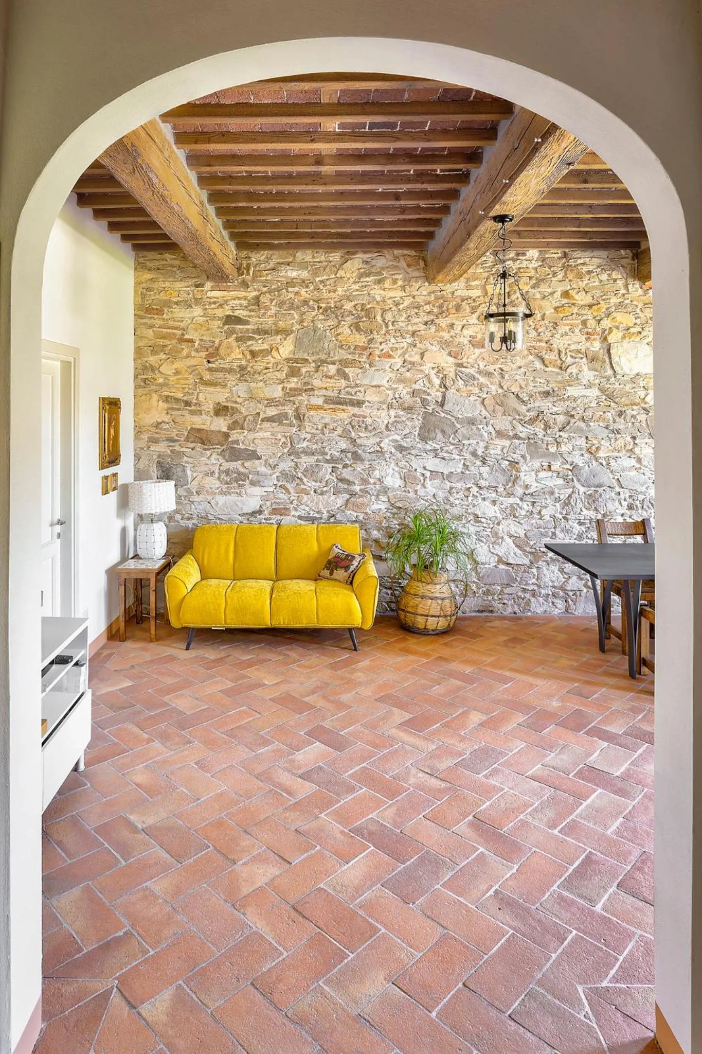 Communal lounge/ TV room in Villa Galgani