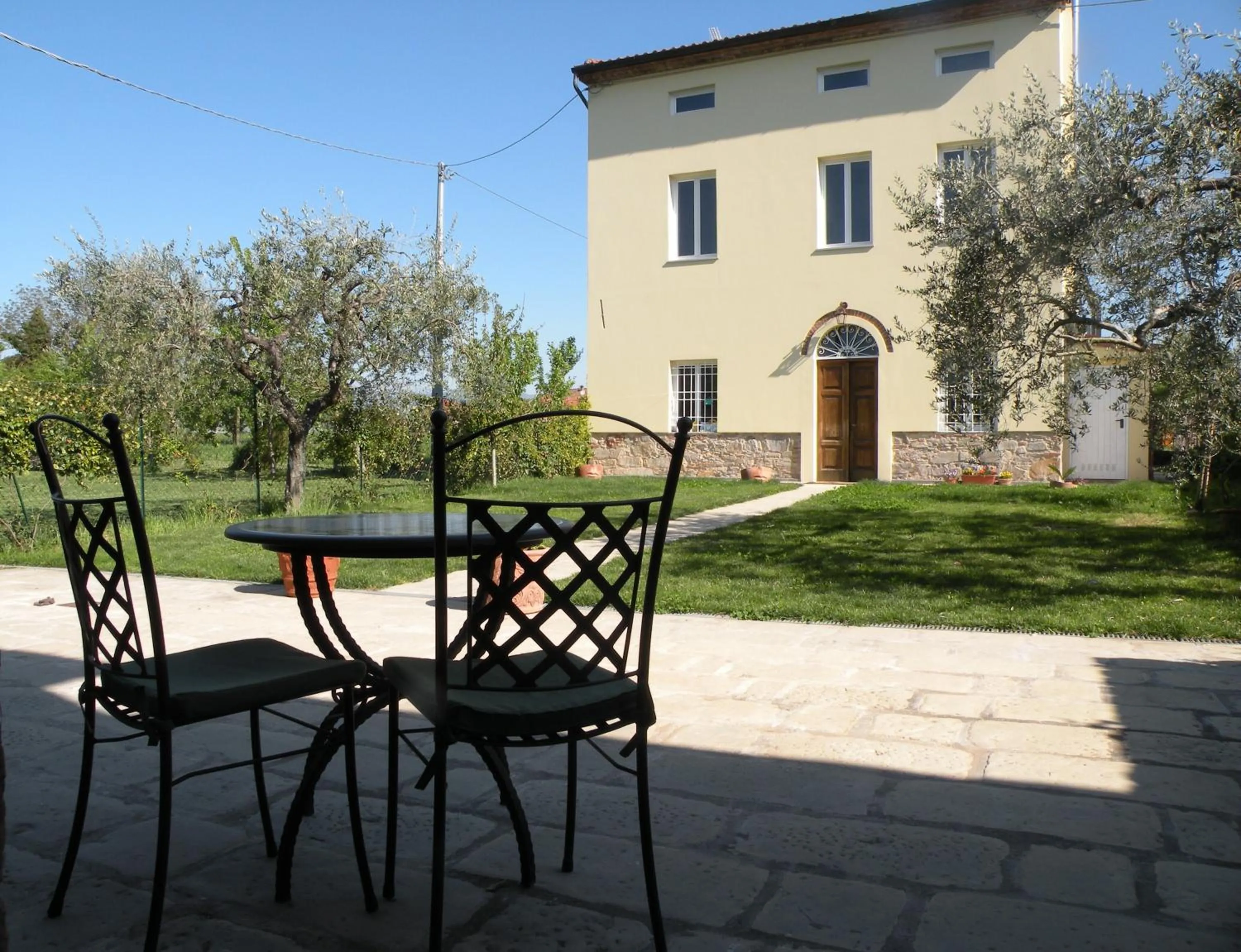 Dining area in Villa Galgani
