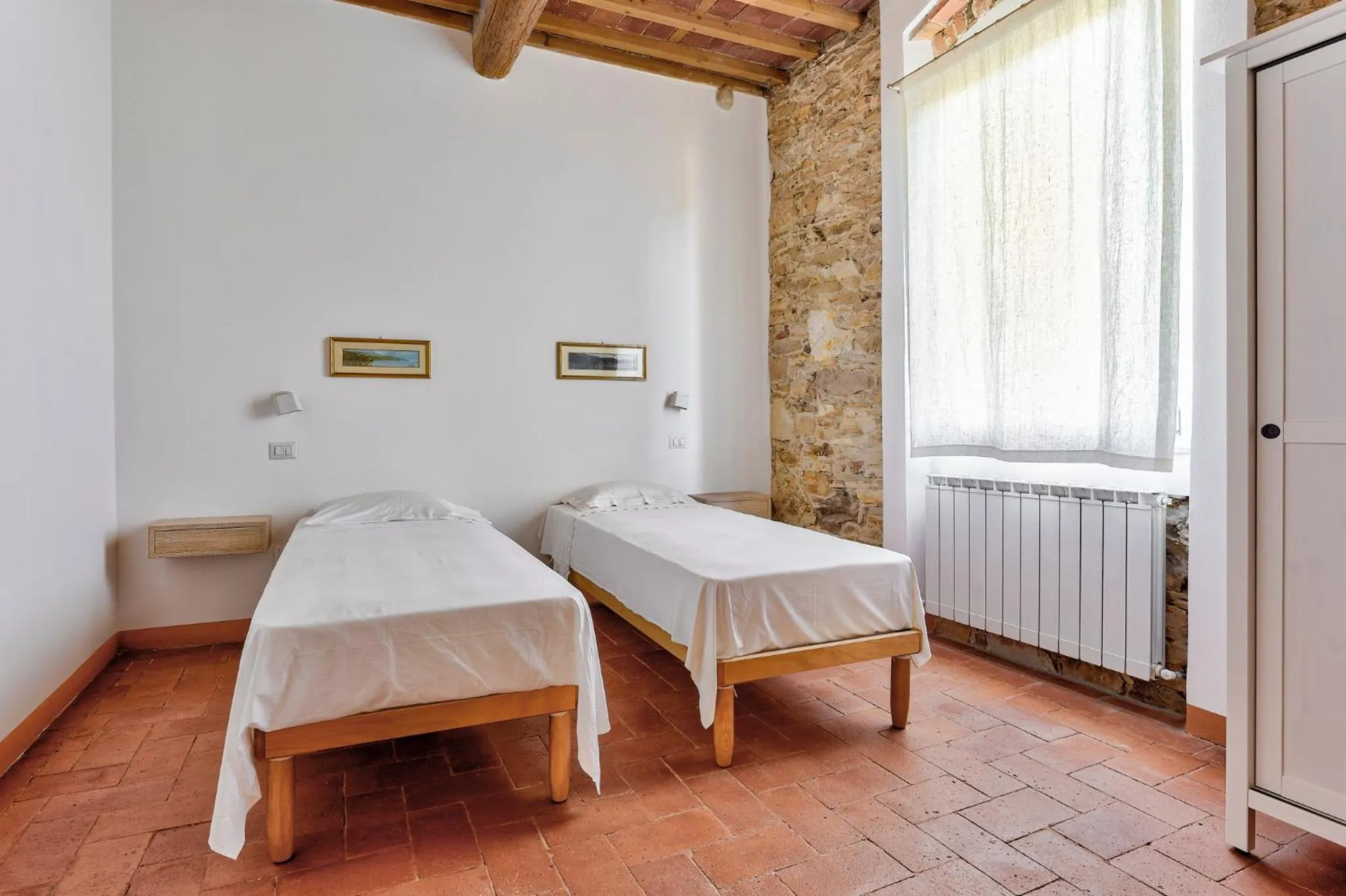 Bedroom, Bed in Villa Galgani