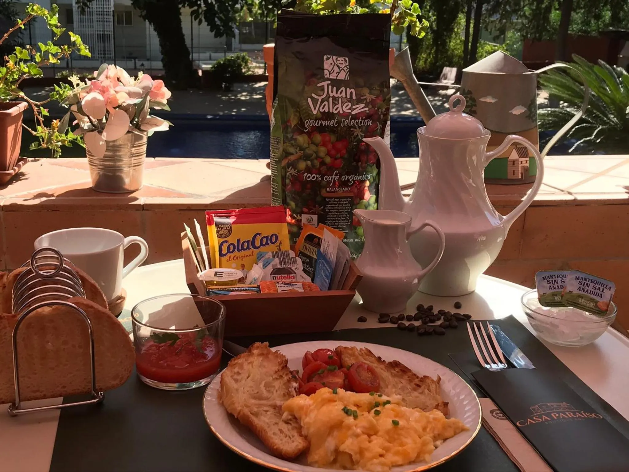 Breakfast in Casa Paraíso Boutique B&B