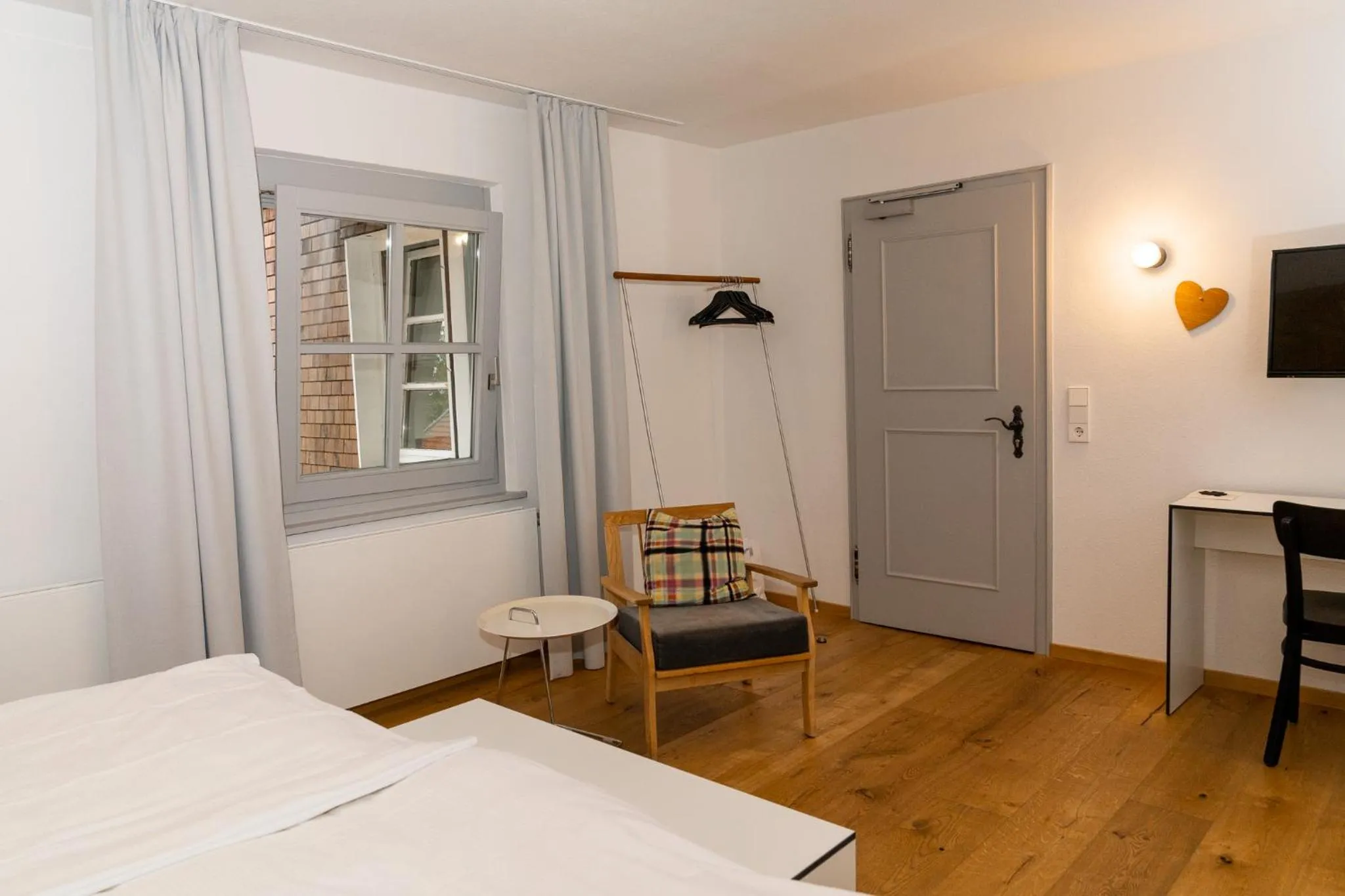 Photo of the whole room, Bed in Der Hirschen