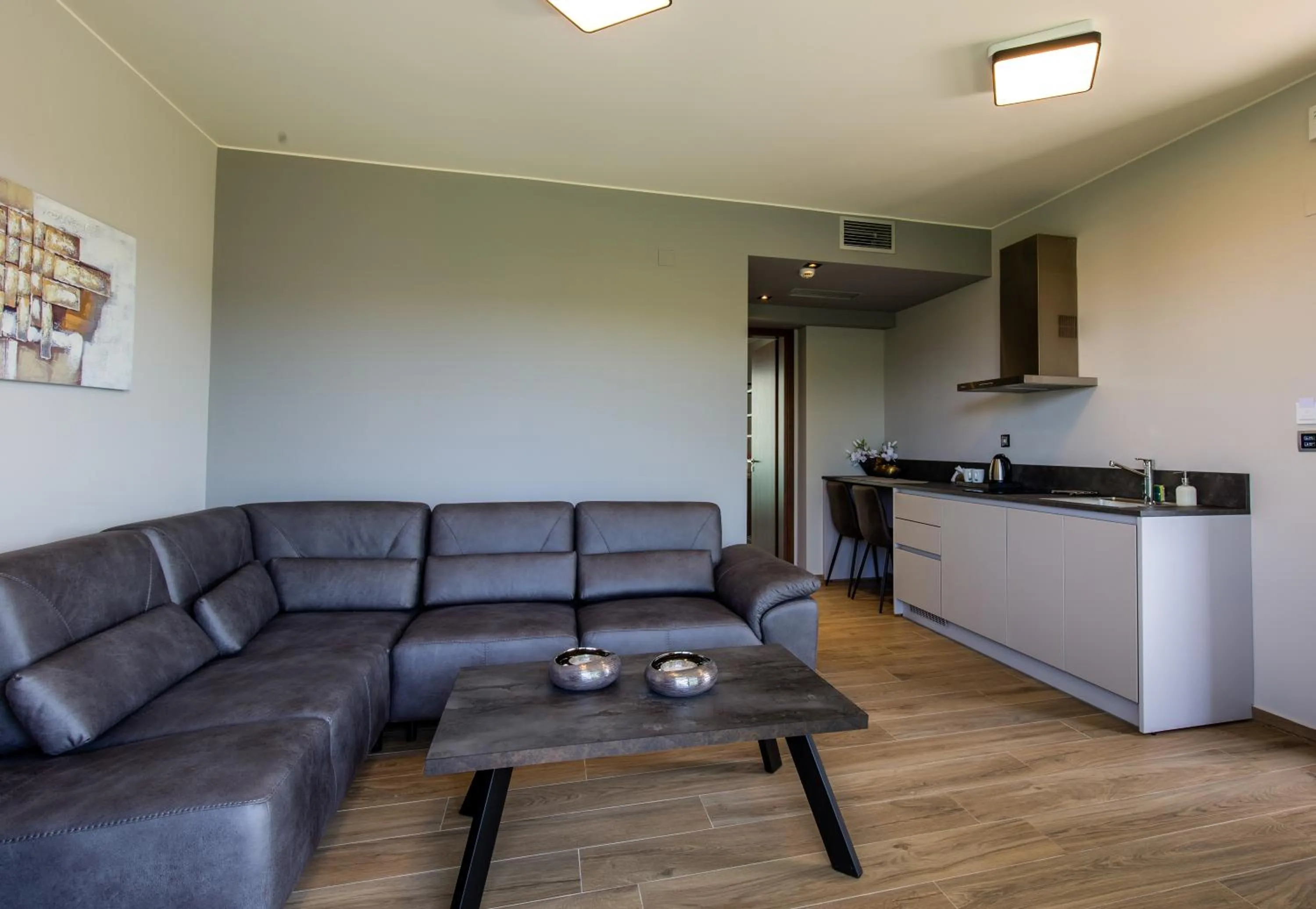 Kitchen or kitchenette in The Victoria Lefkada