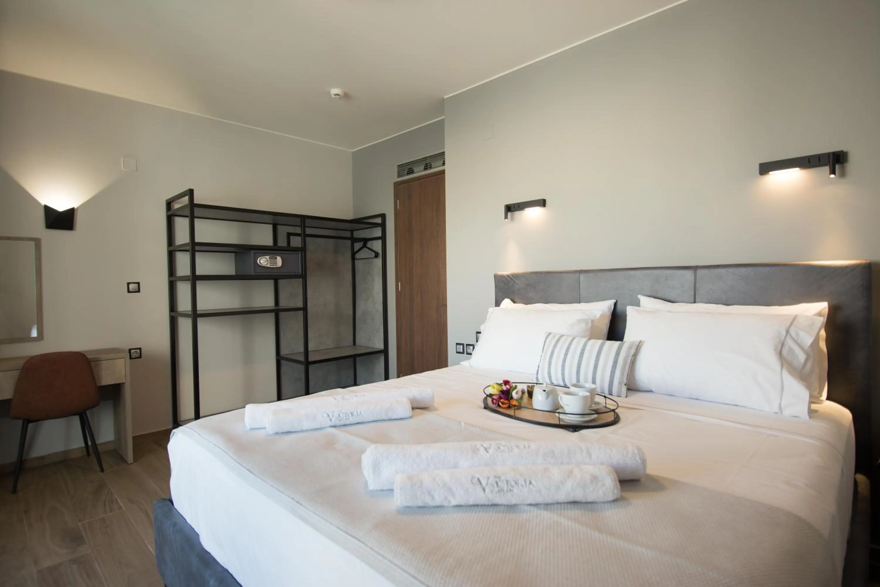 Bed in The Victoria Lefkada