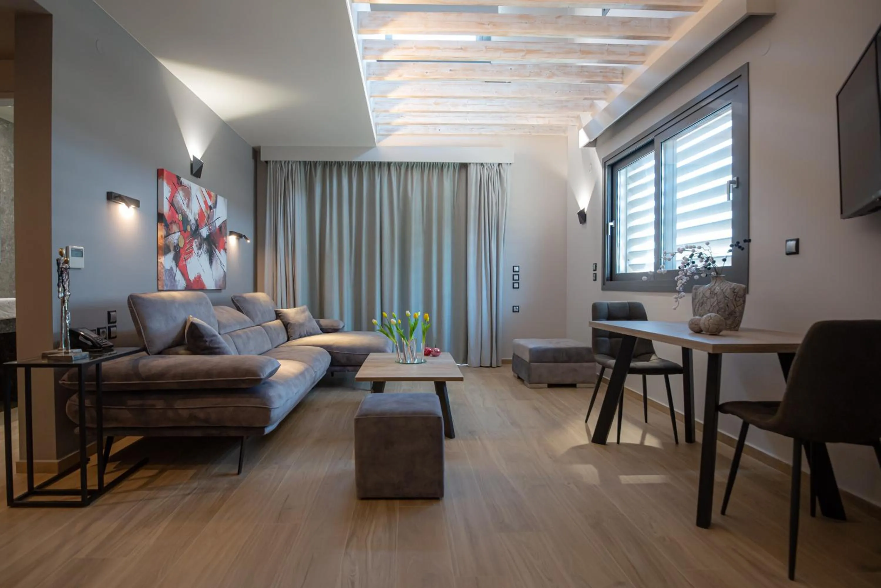 Living room in The Victoria Lefkada