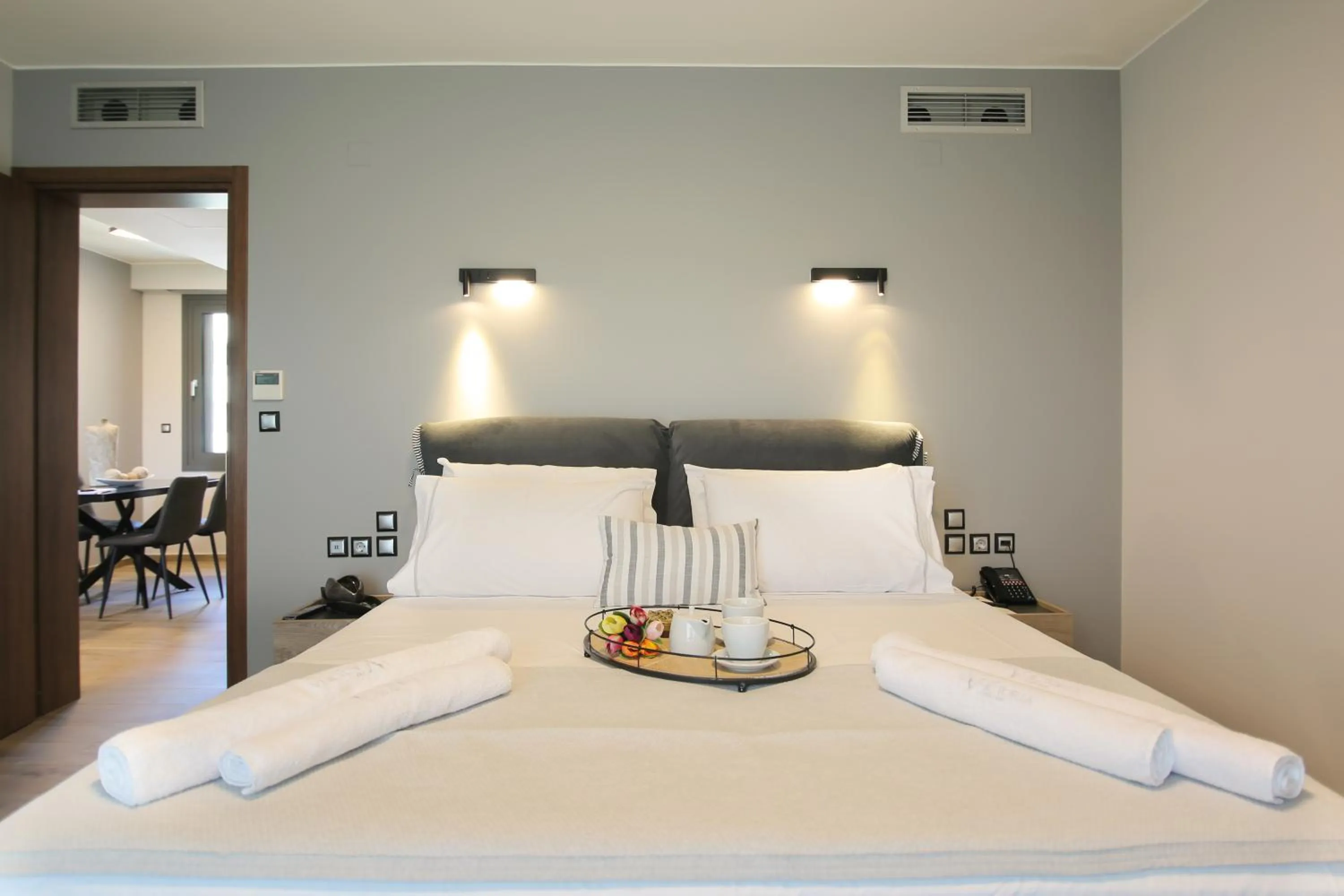 Bedroom, Bed in The Victoria Lefkada