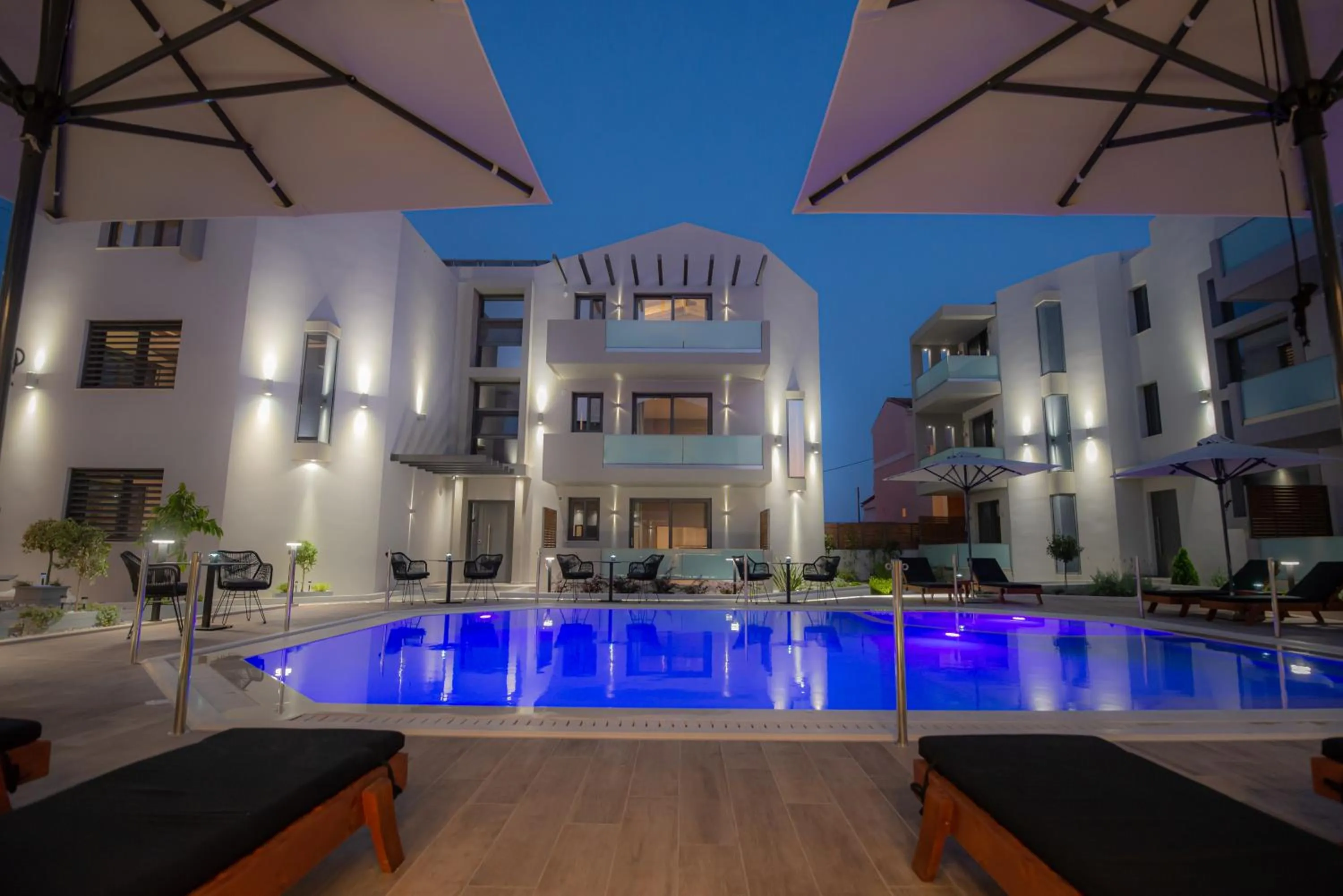 Patio in The Victoria Lefkada