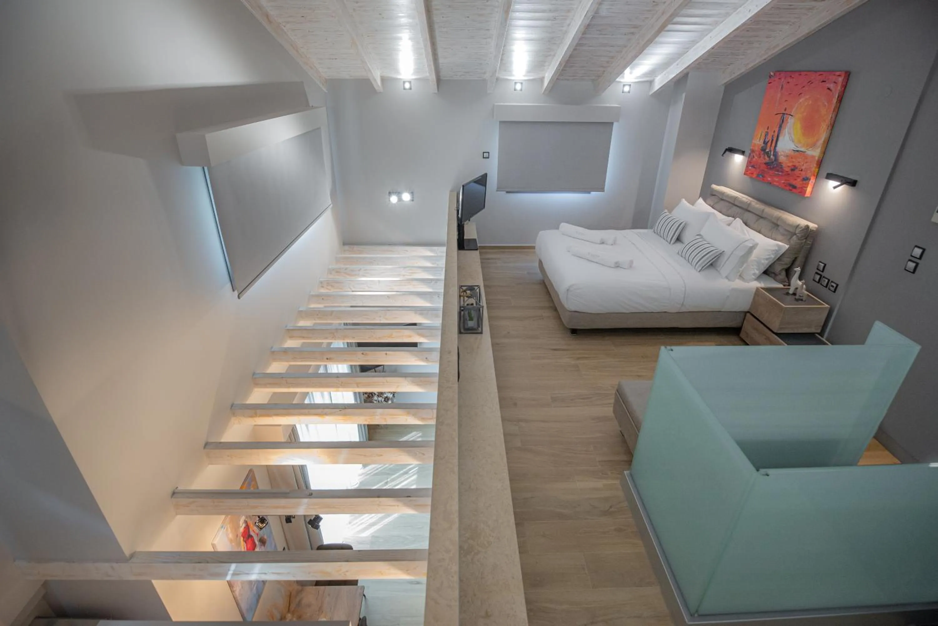 Bedroom, Bed in The Victoria Lefkada