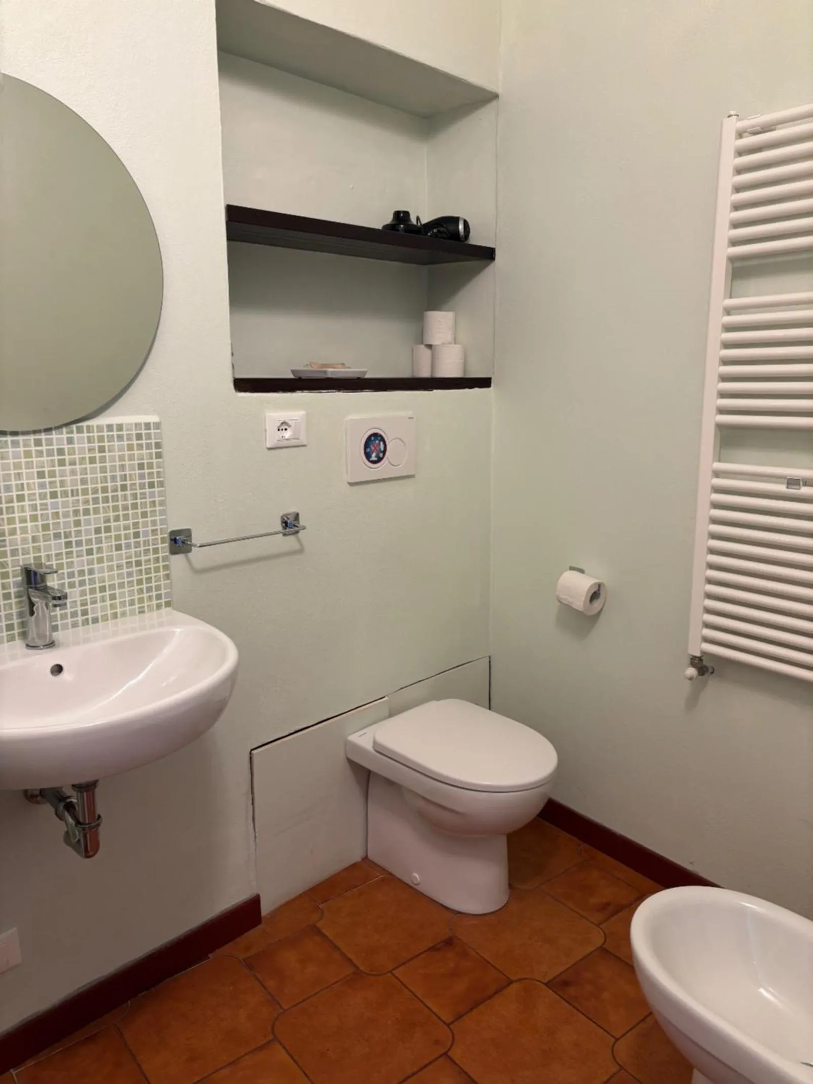 Bathroom in At Home Bed and Breakfast