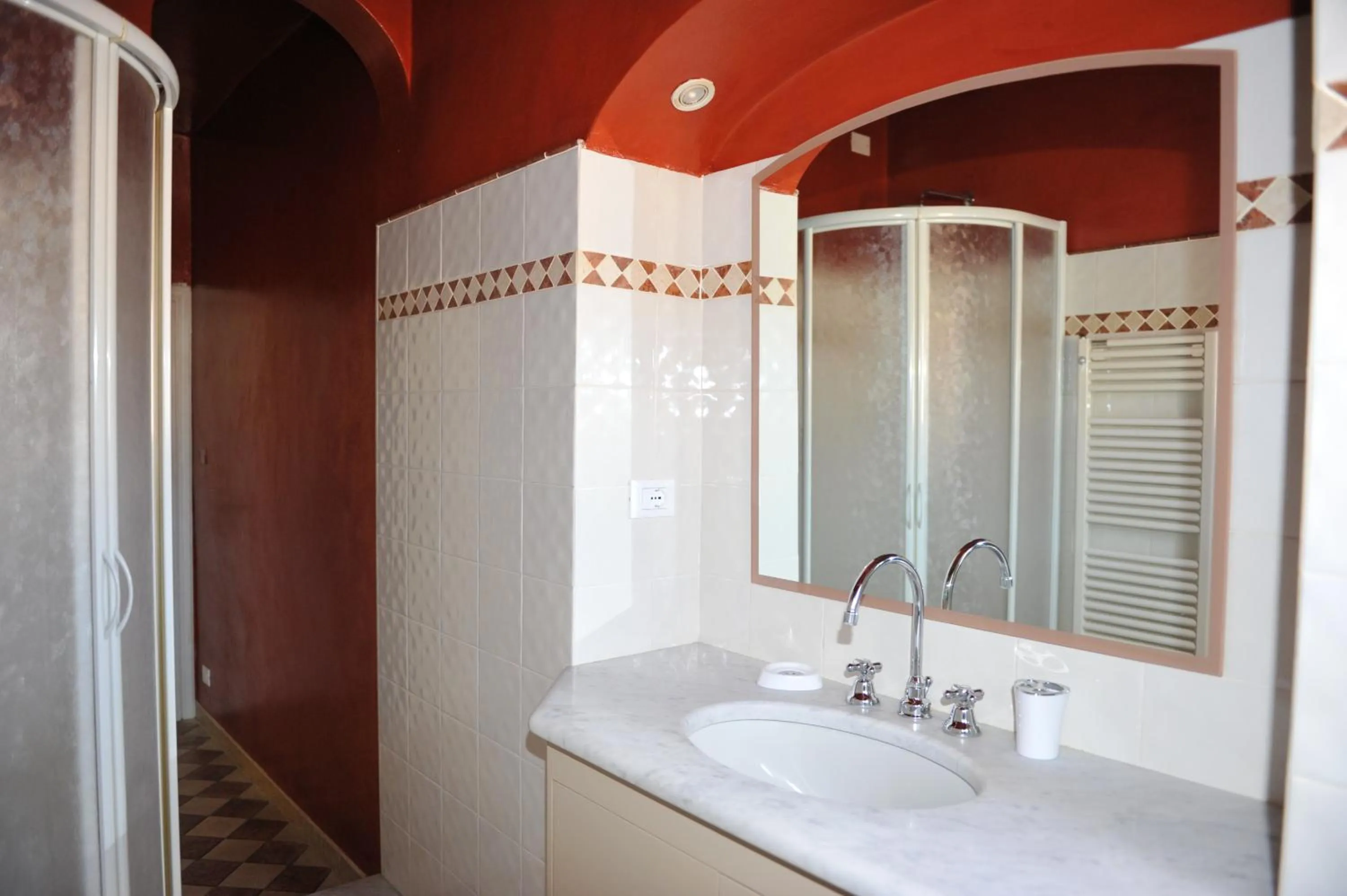 Toilet in At Home Bed and Breakfast