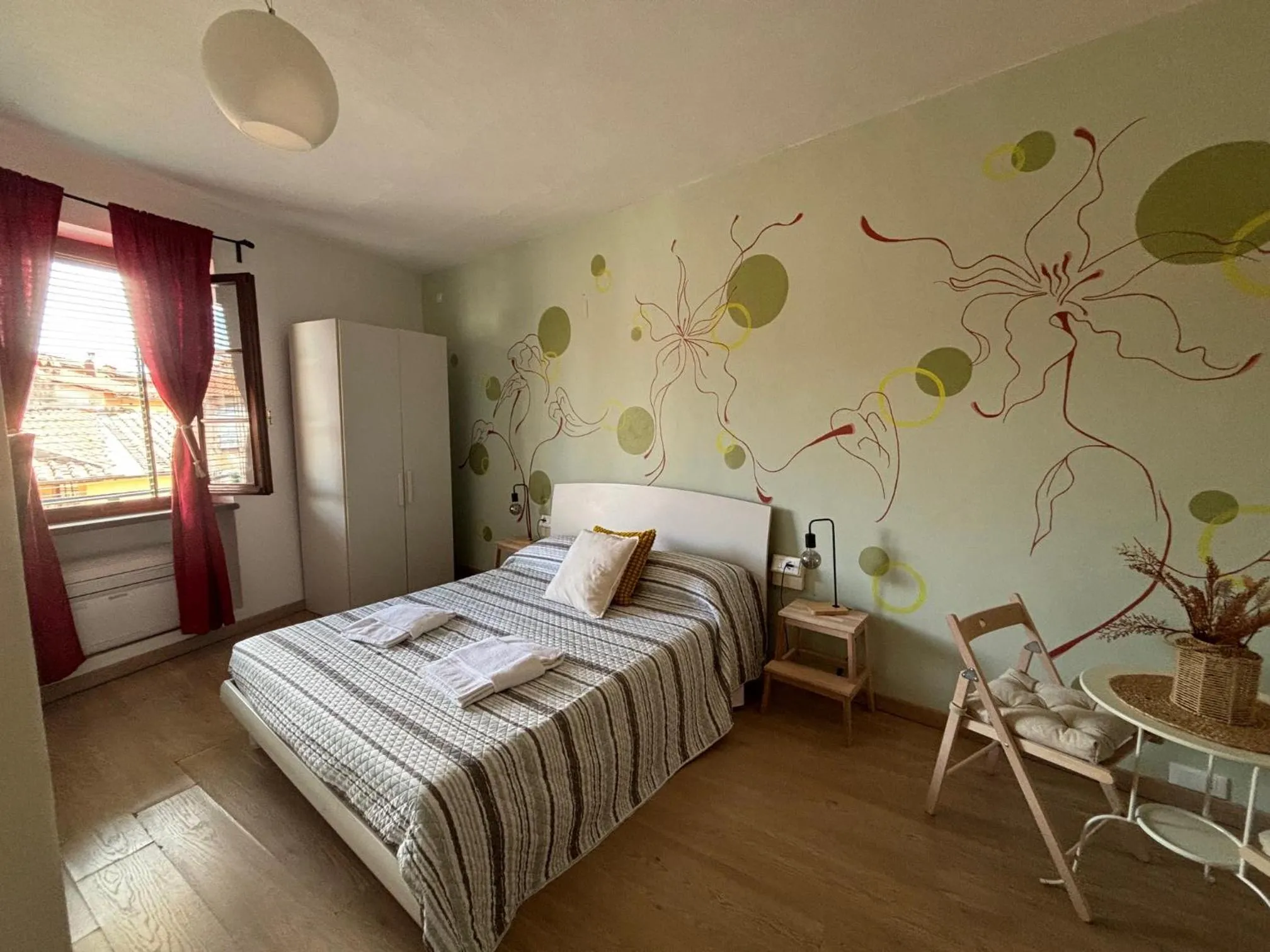 Bed in At Home Bed and Breakfast