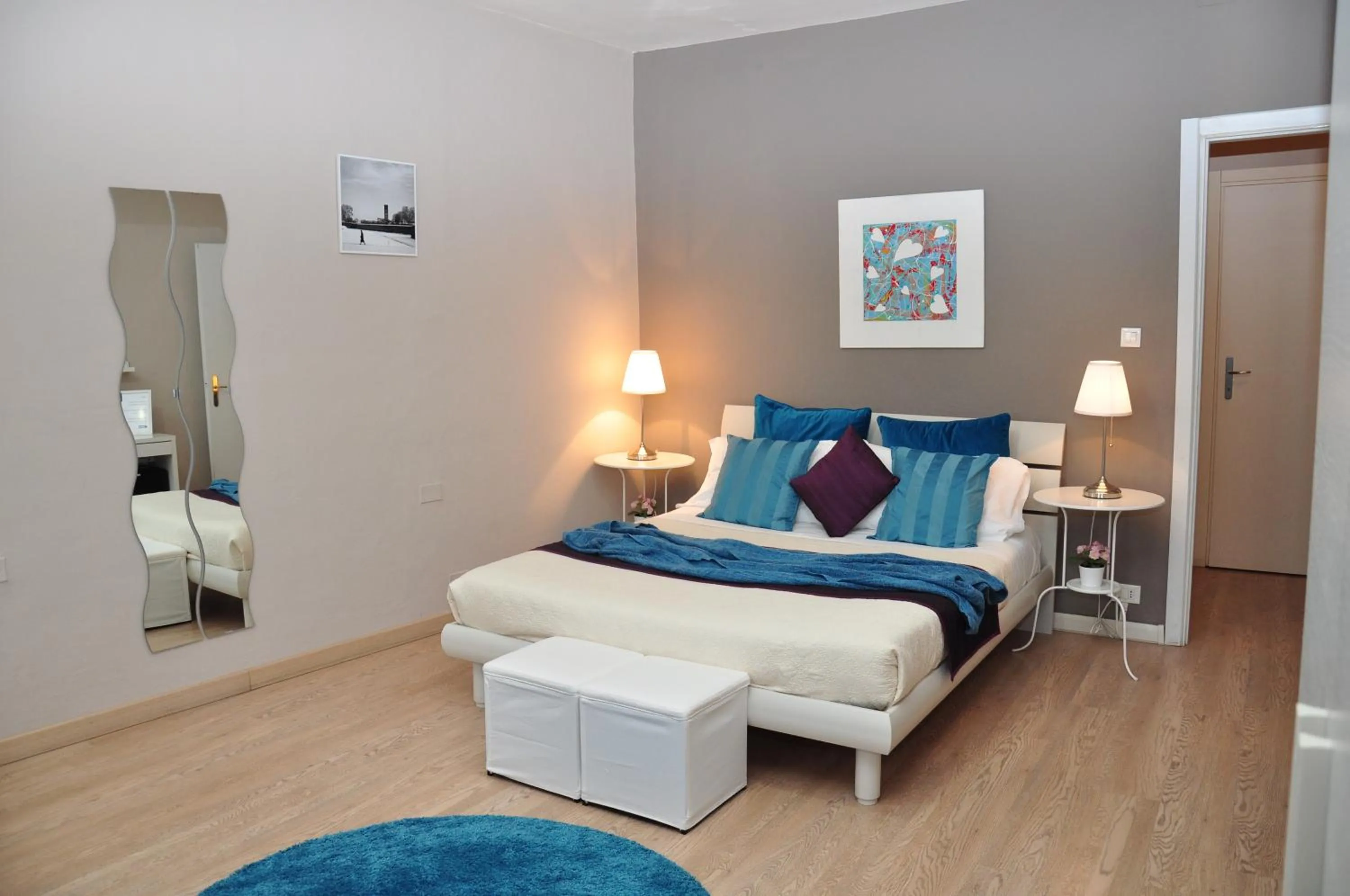 Photo of the whole room, Bed in At Home Bed and Breakfast