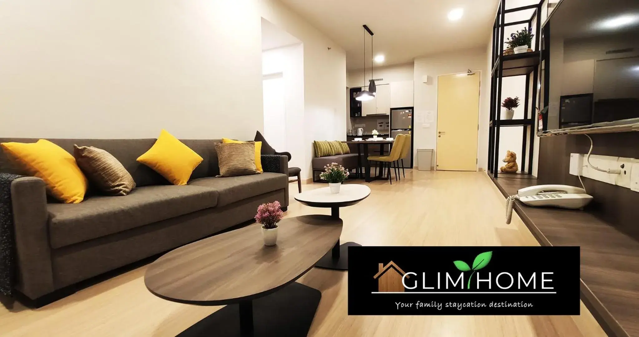 Living room in GlimHome @ Windmill Upon Hills Genting Highlands Living room in GlimHome @ Windmill Upon Hills Genting Highlands