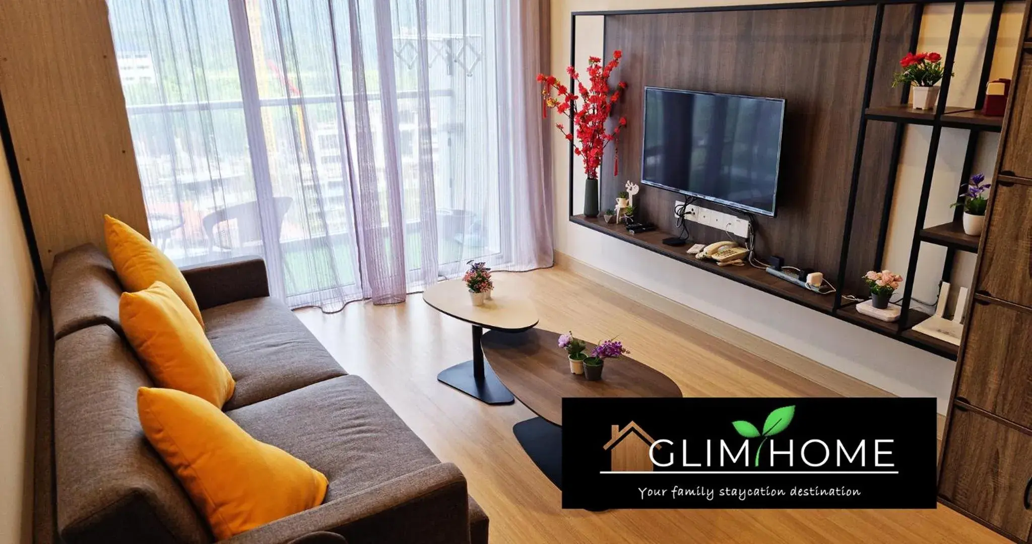 Living room in GlimHome @ Windmill Upon Hills Genting Highlands Living room in GlimHome @ Windmill Upon Hills Genting Highlands