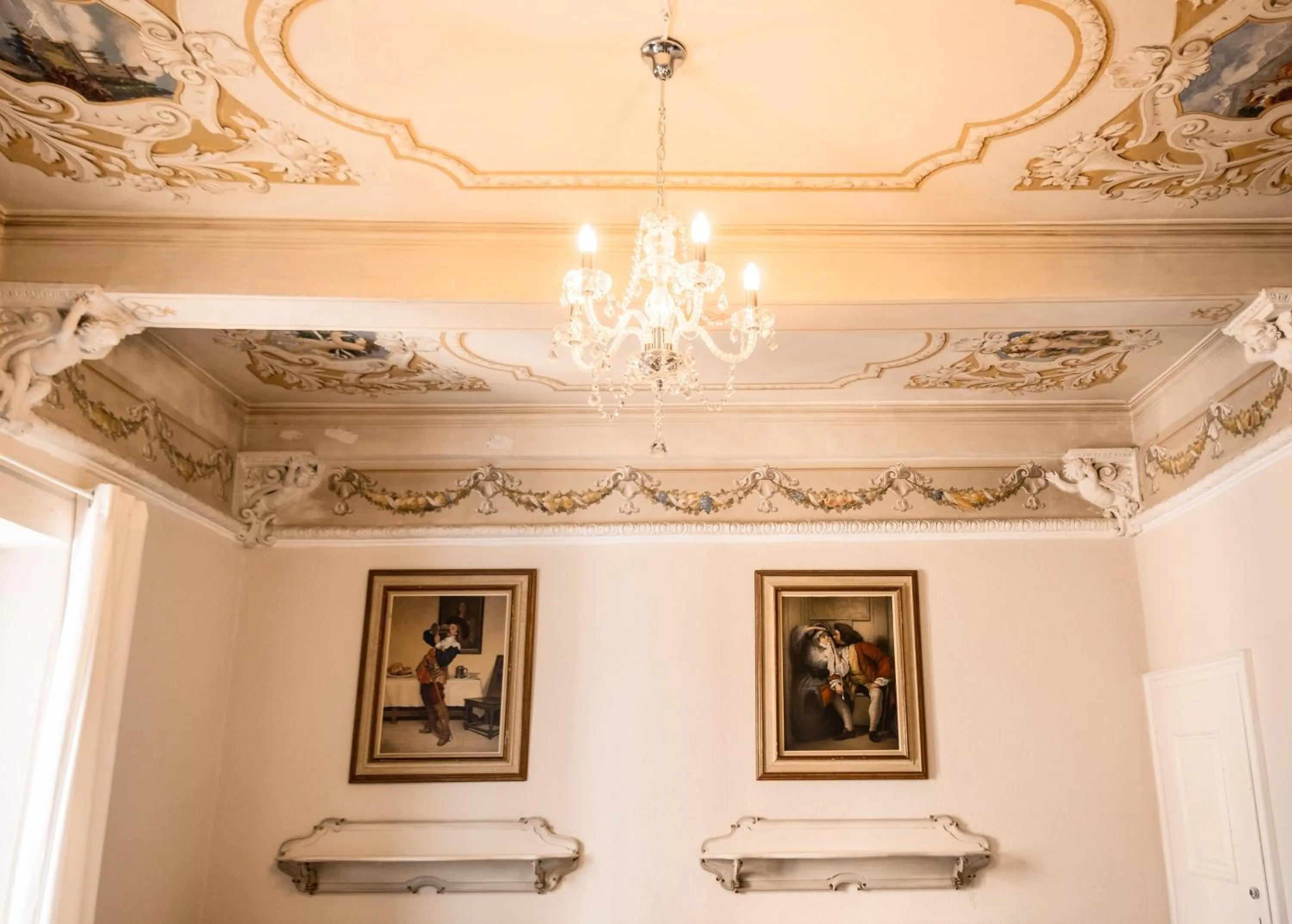 Decorative detail in Guesthouse Arosio B&B