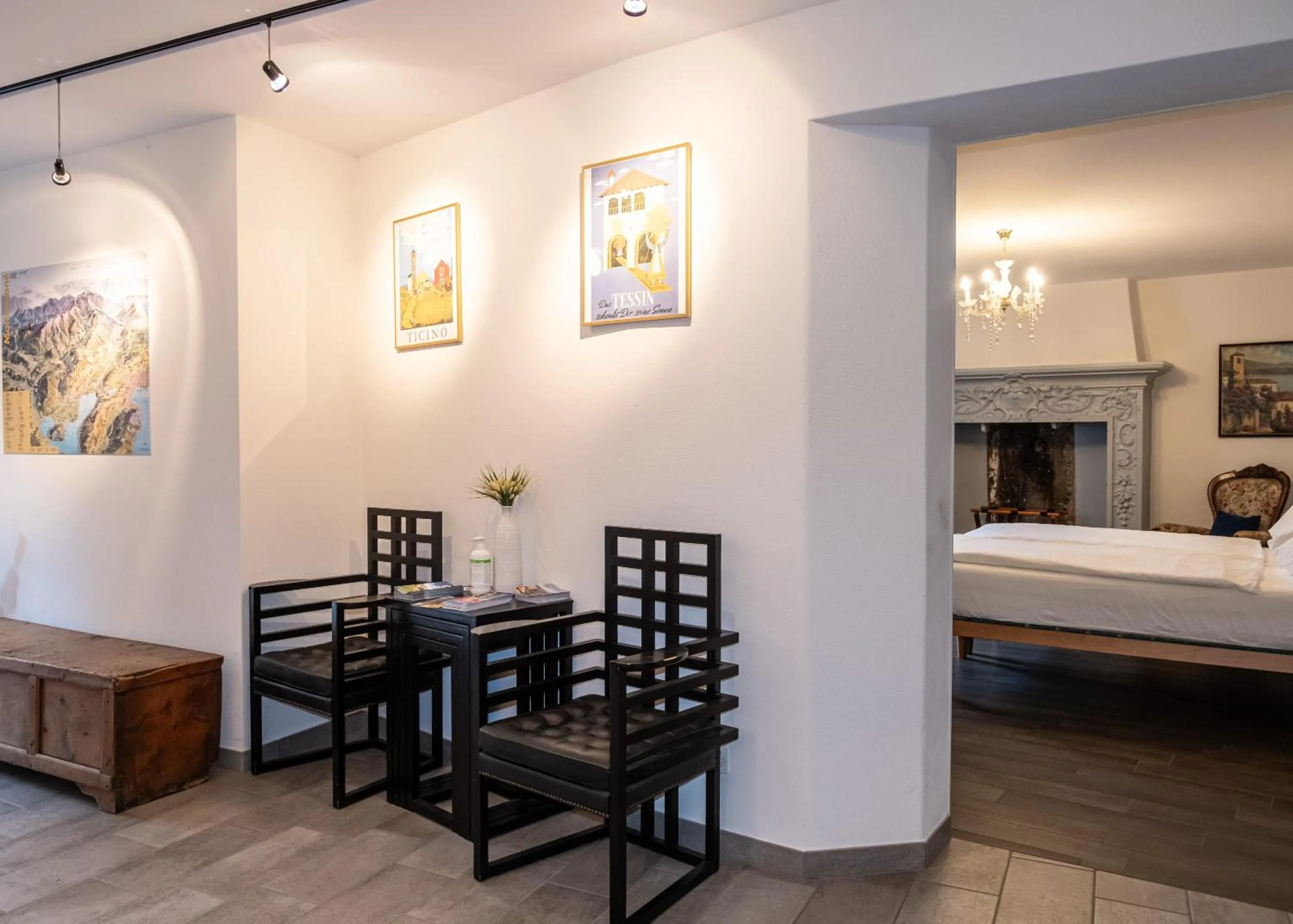 Lobby or reception, Bed in Guesthouse Arosio B&B