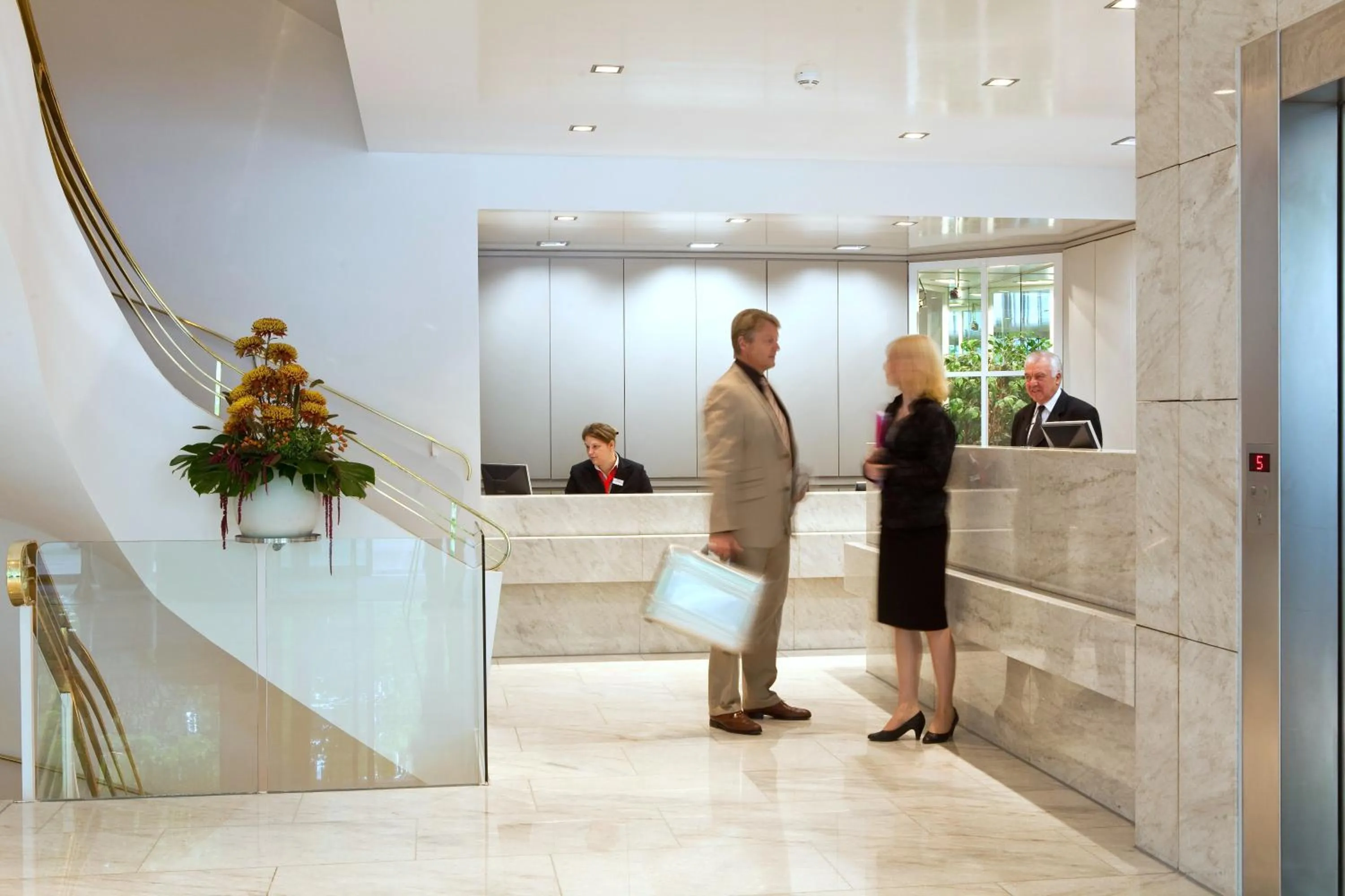 People in Grand Hotel Mussmann