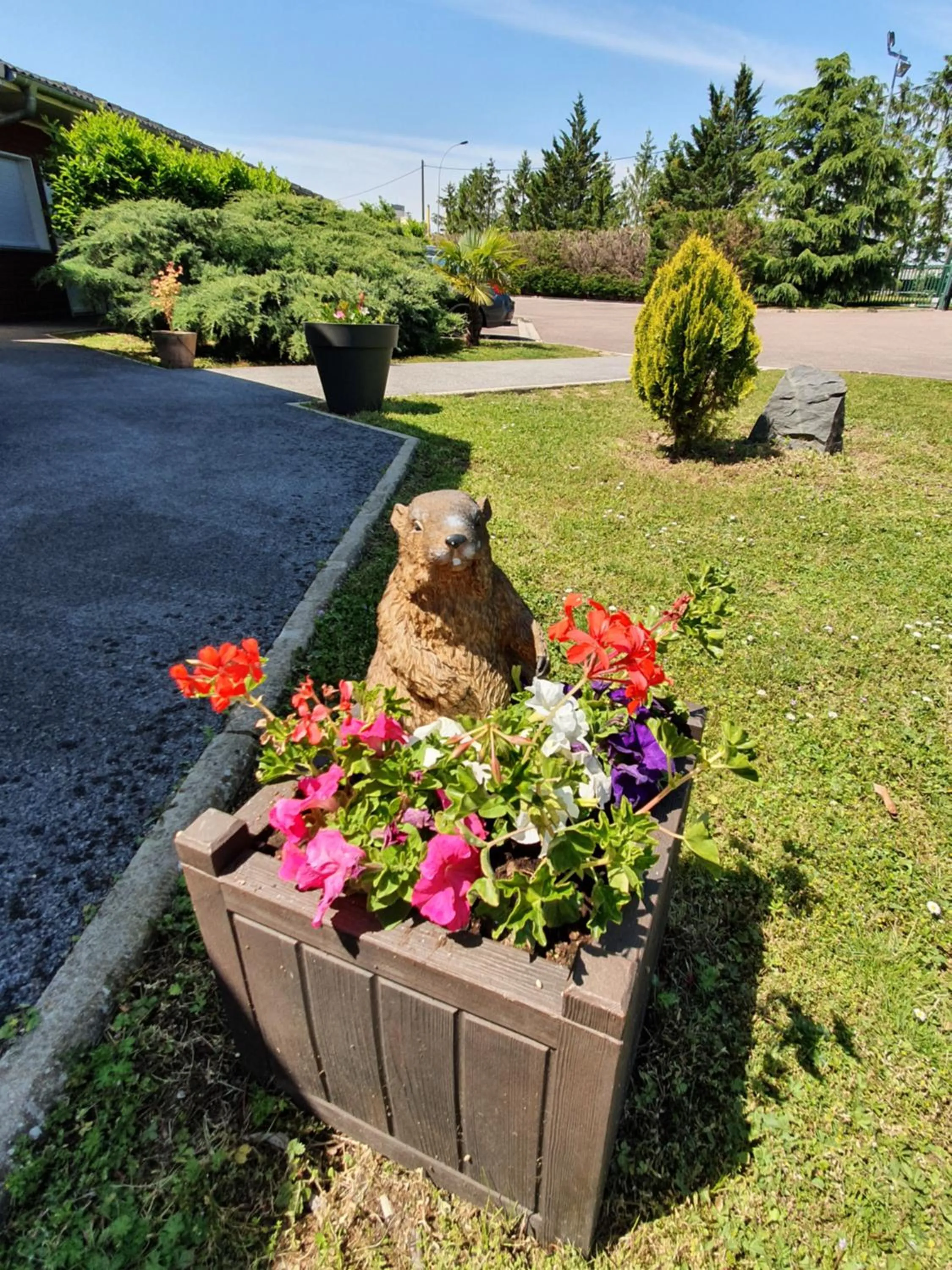 Facade/entrance in Eqynox Hotel