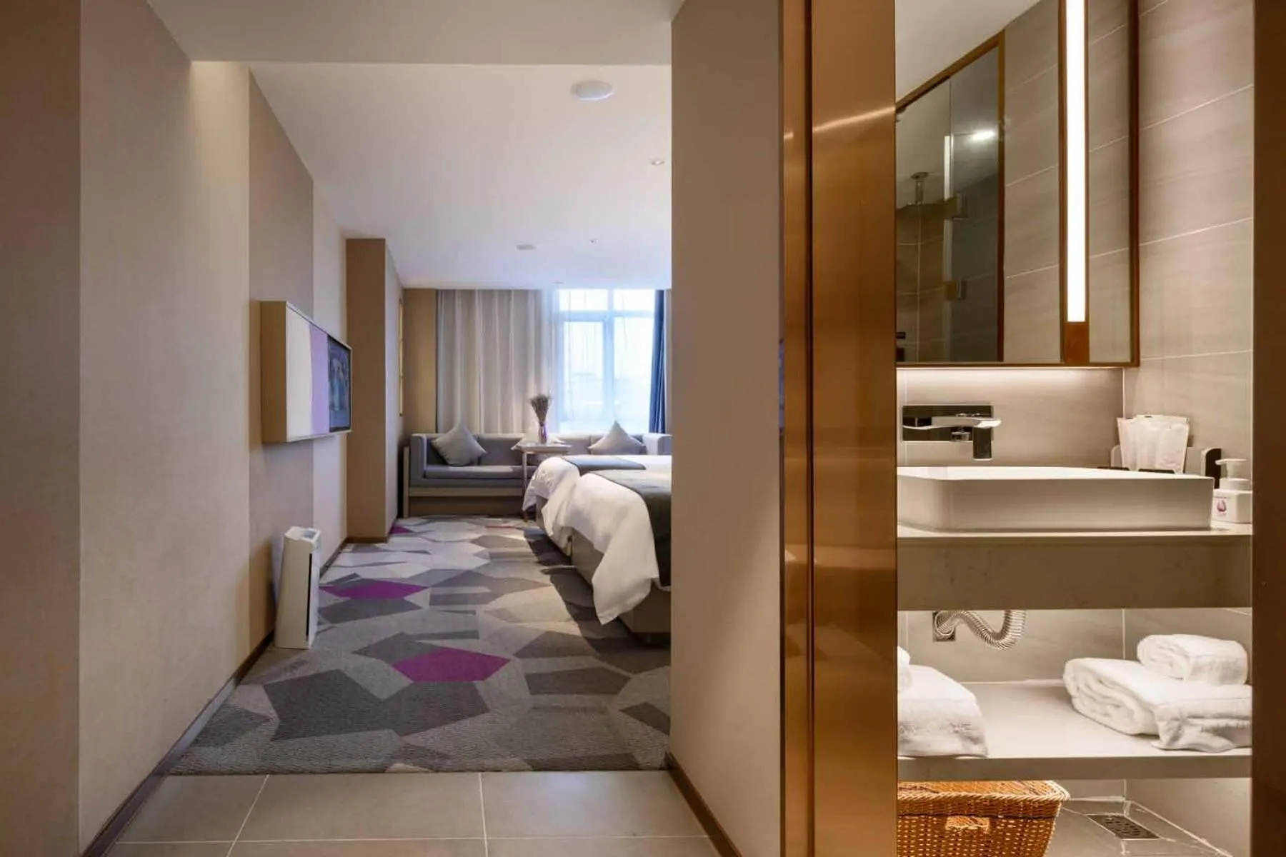 Bed in Lavande Hotel Dongguan Songshan Lake