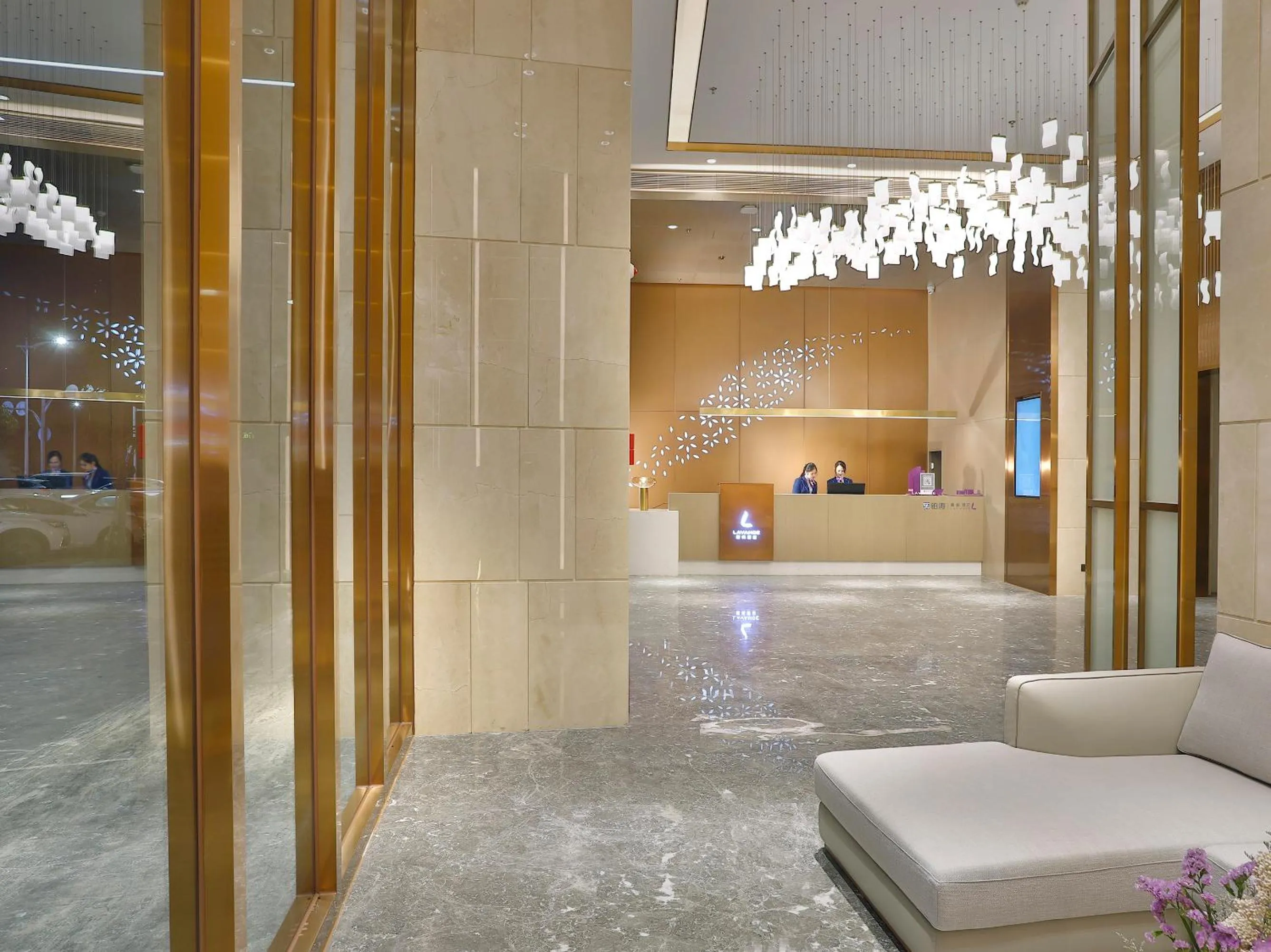 Seating area in Lavande Hotel Dongguan Songshan Lake