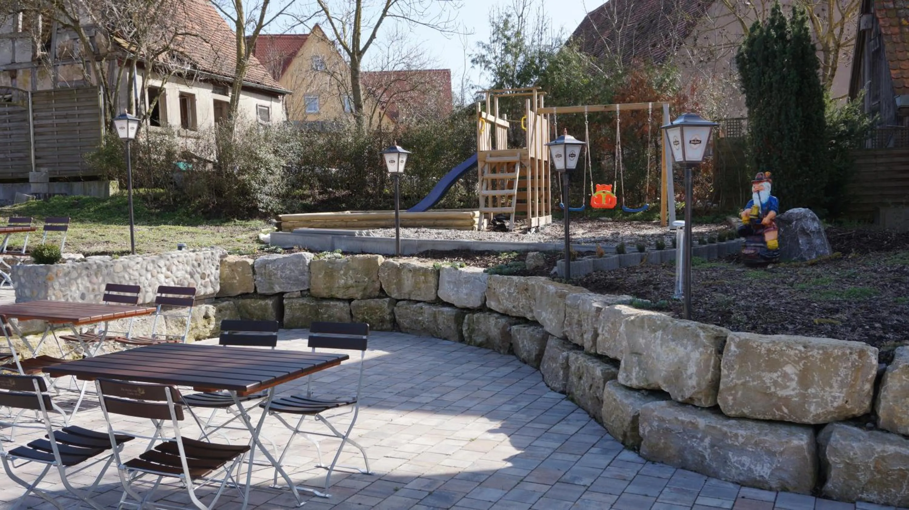 Garden in Gasthof Neusitz