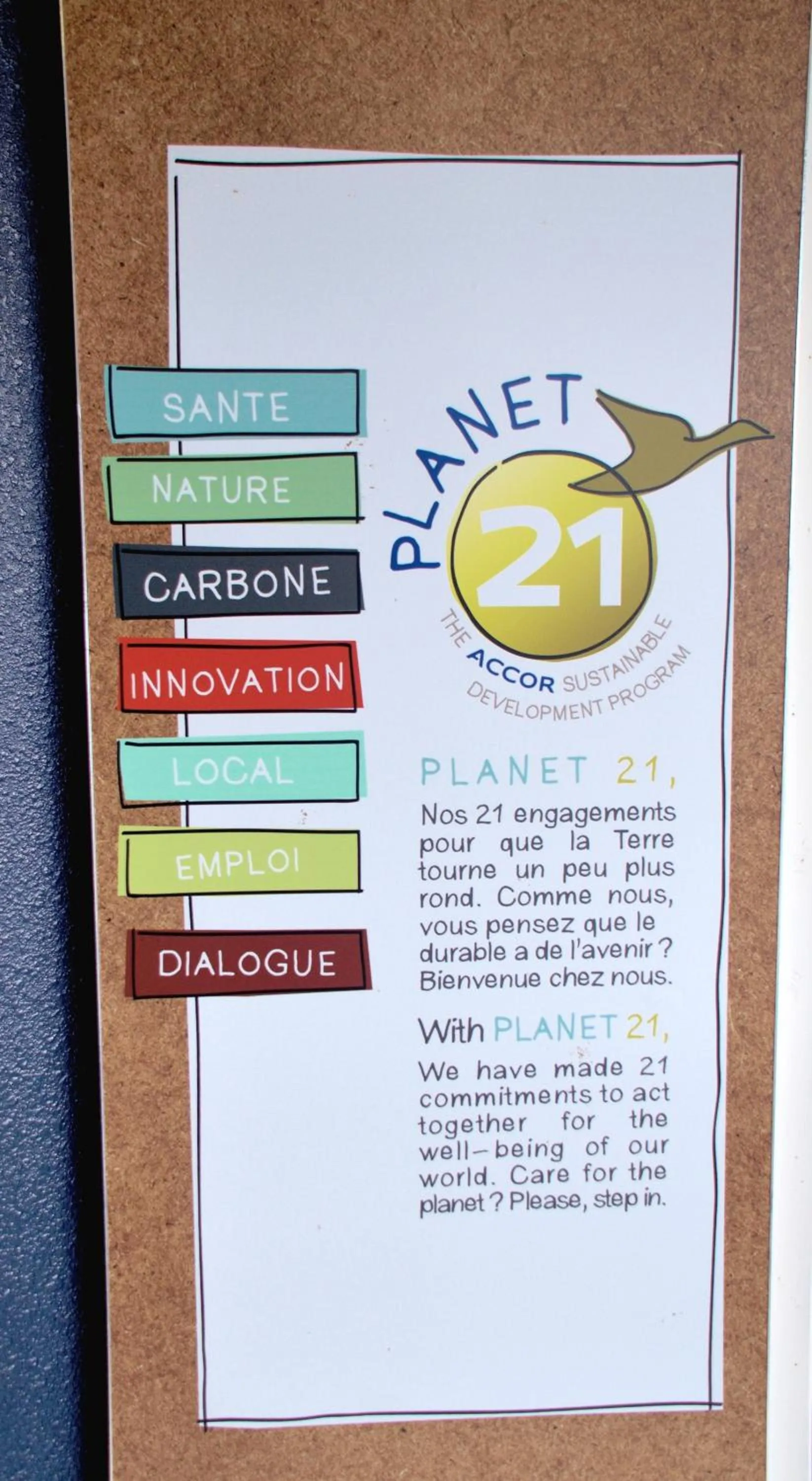 Logo/Certificate/Sign in ibis budget Flers Grands Champs