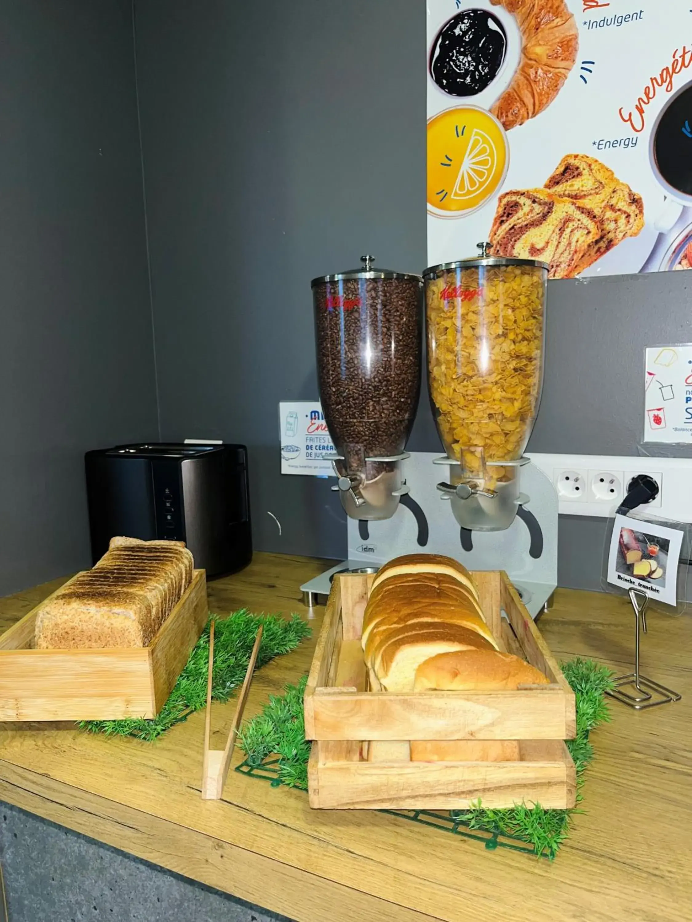 Breakfast in ibis budget Flers Grands Champs Breakfast in ibis budget Flers Grands Champs