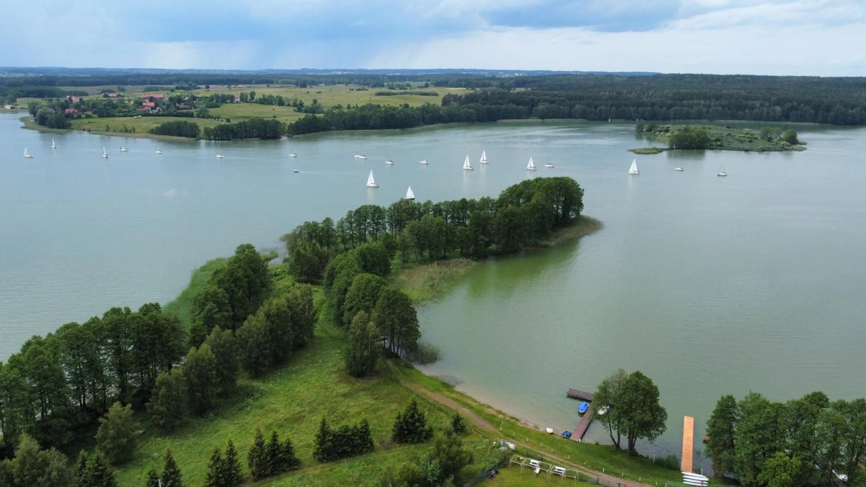 Bird's eye view in Pensjonat Rybical