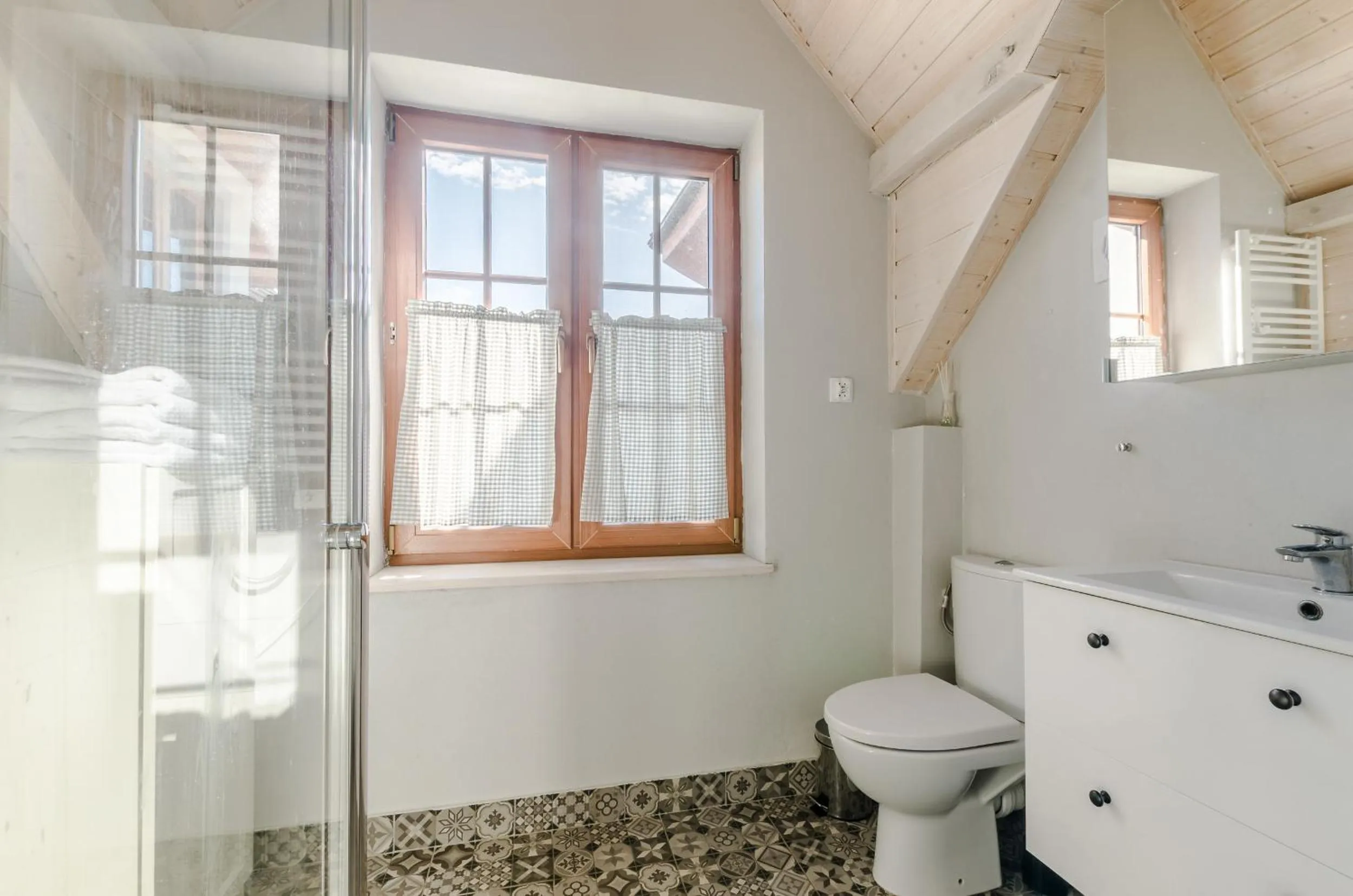 Bathroom in Pensjonat Rybical