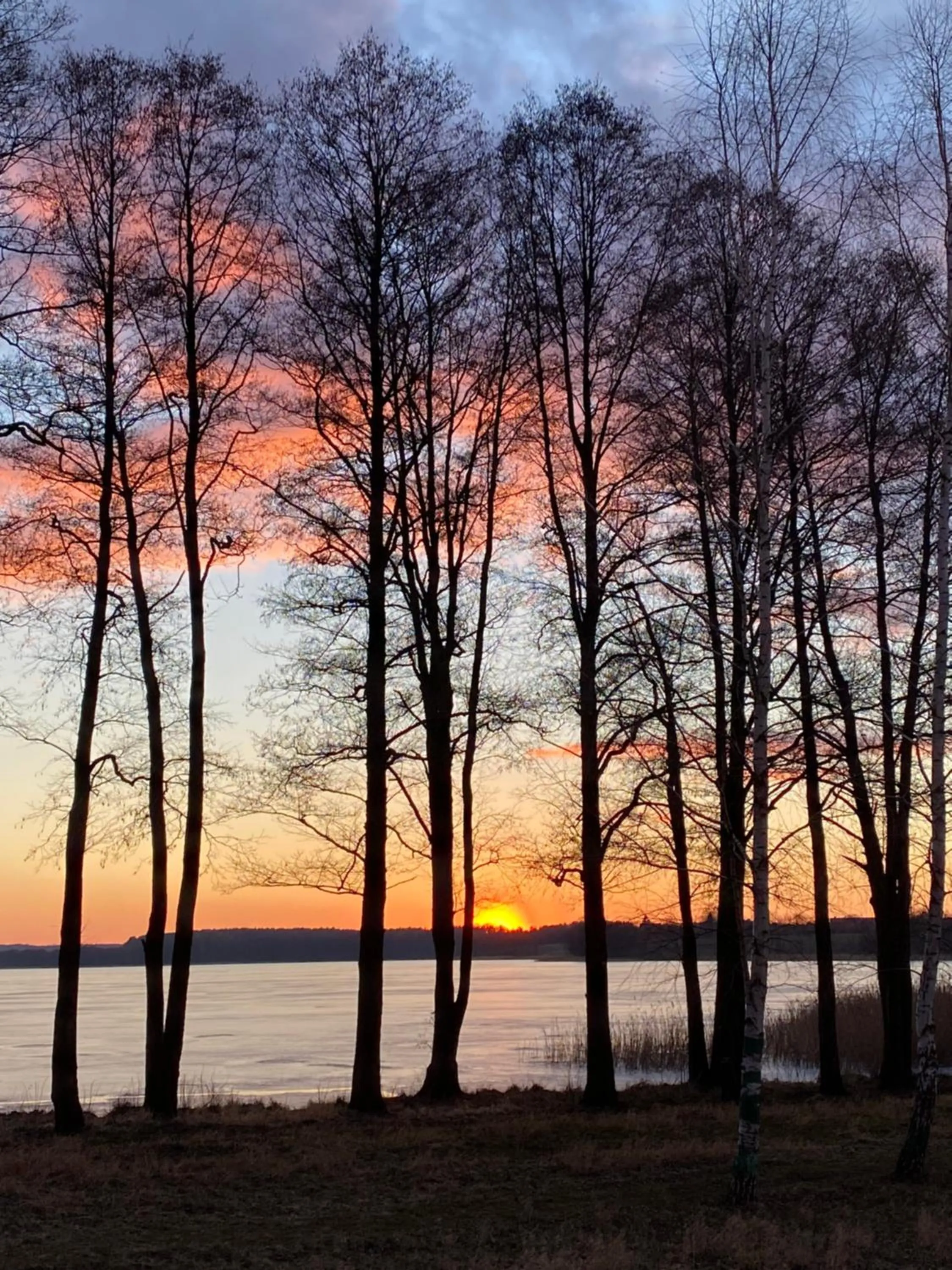 Sunset in Pensjonat Rybical