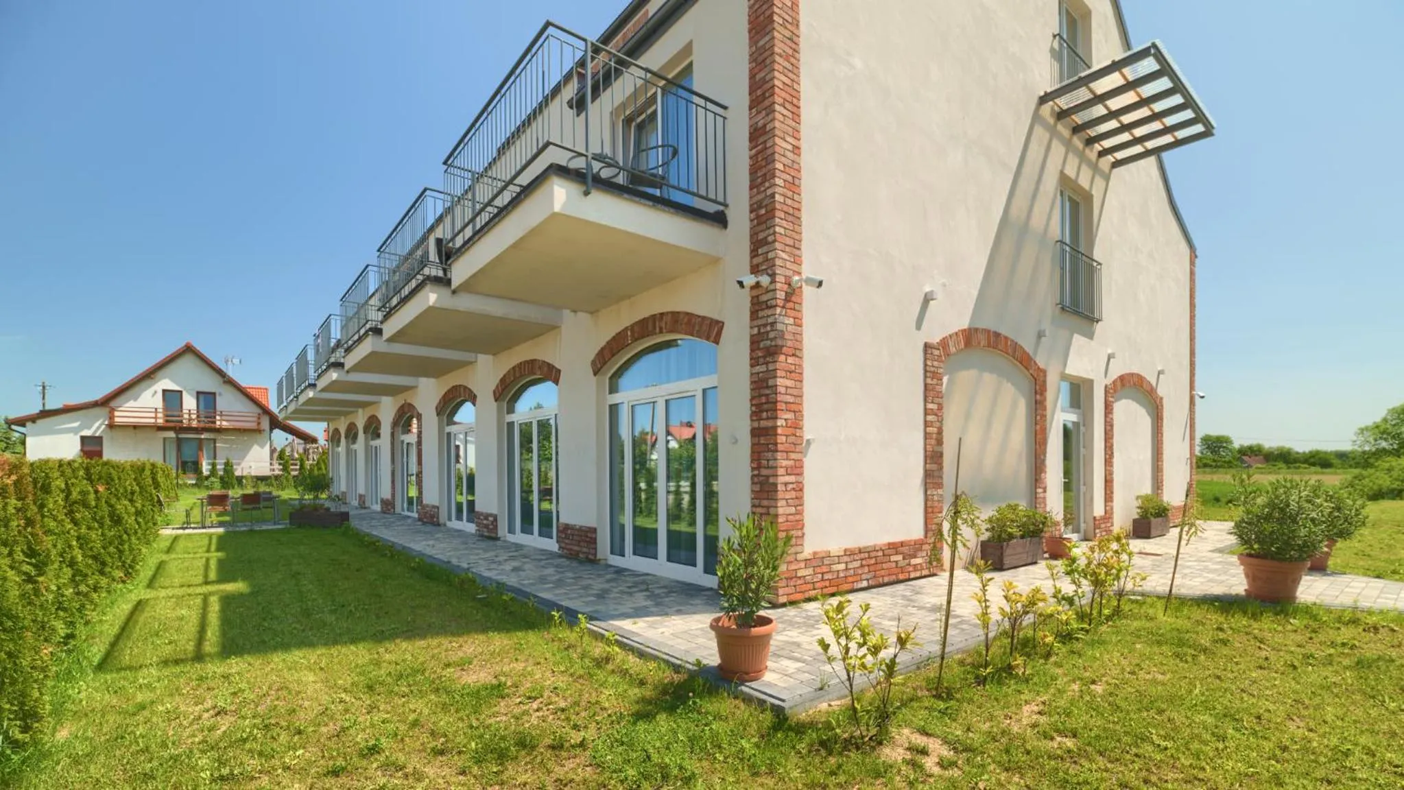 Property building in Pensjonat Rybical