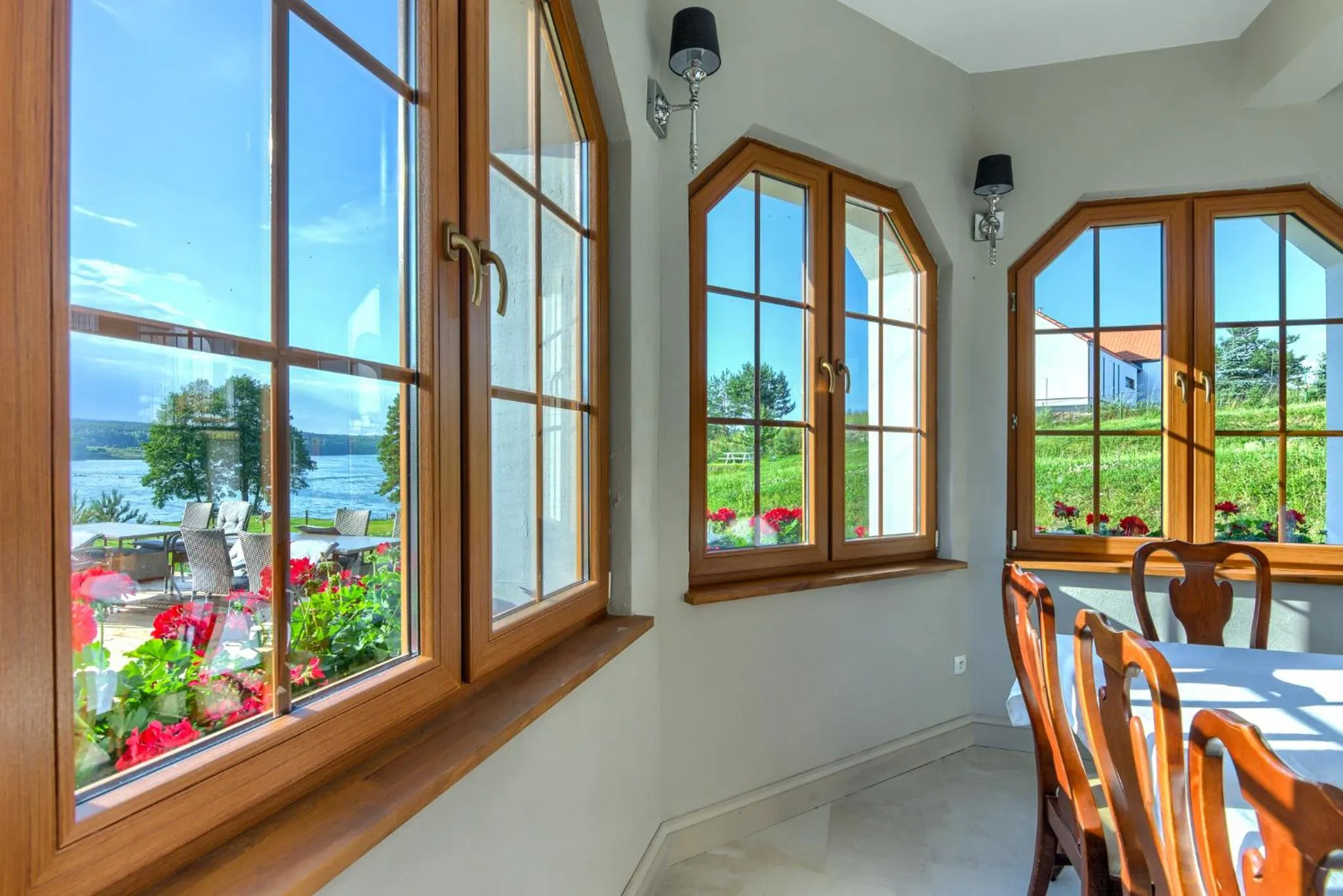 Dining area in Pensjonat Rybical