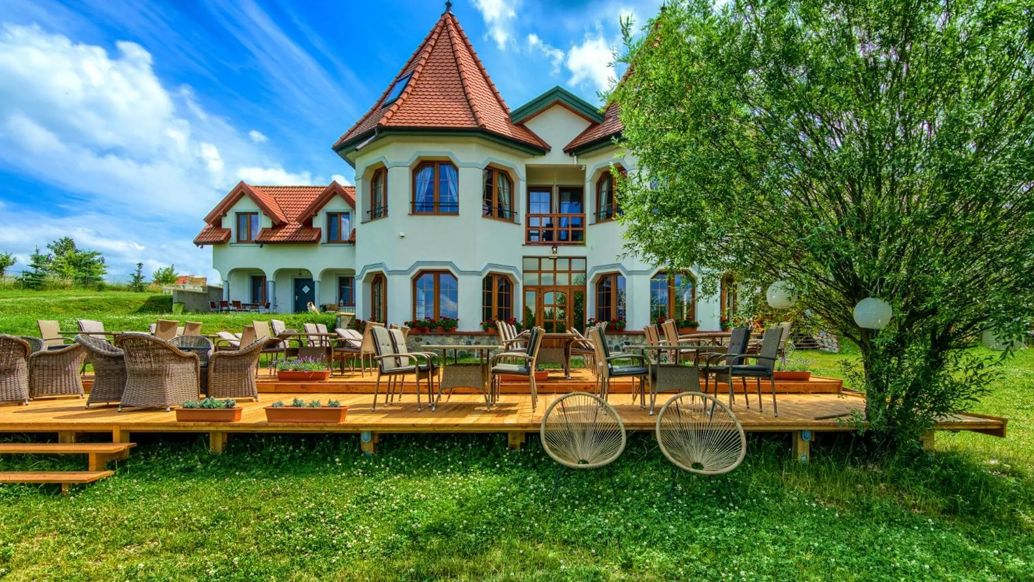 Property building in Pensjonat Rybical