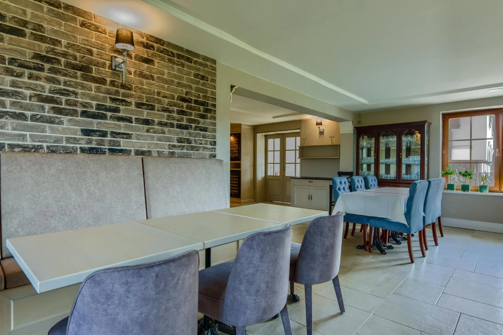 Dining area in Pensjonat Rybical