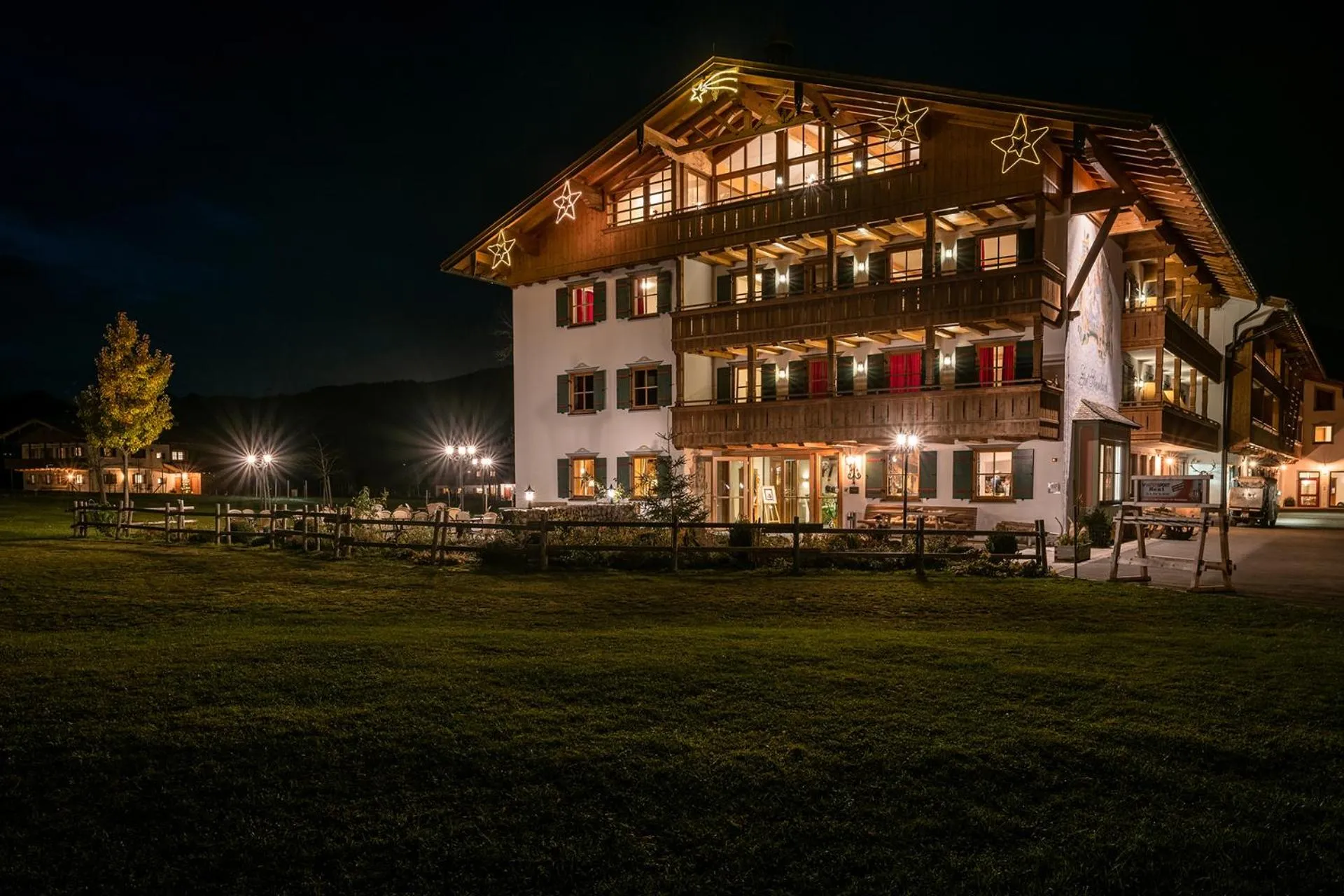 Property building in Relais & Châteaux Gut Steinbach Hotel Chalets SPA