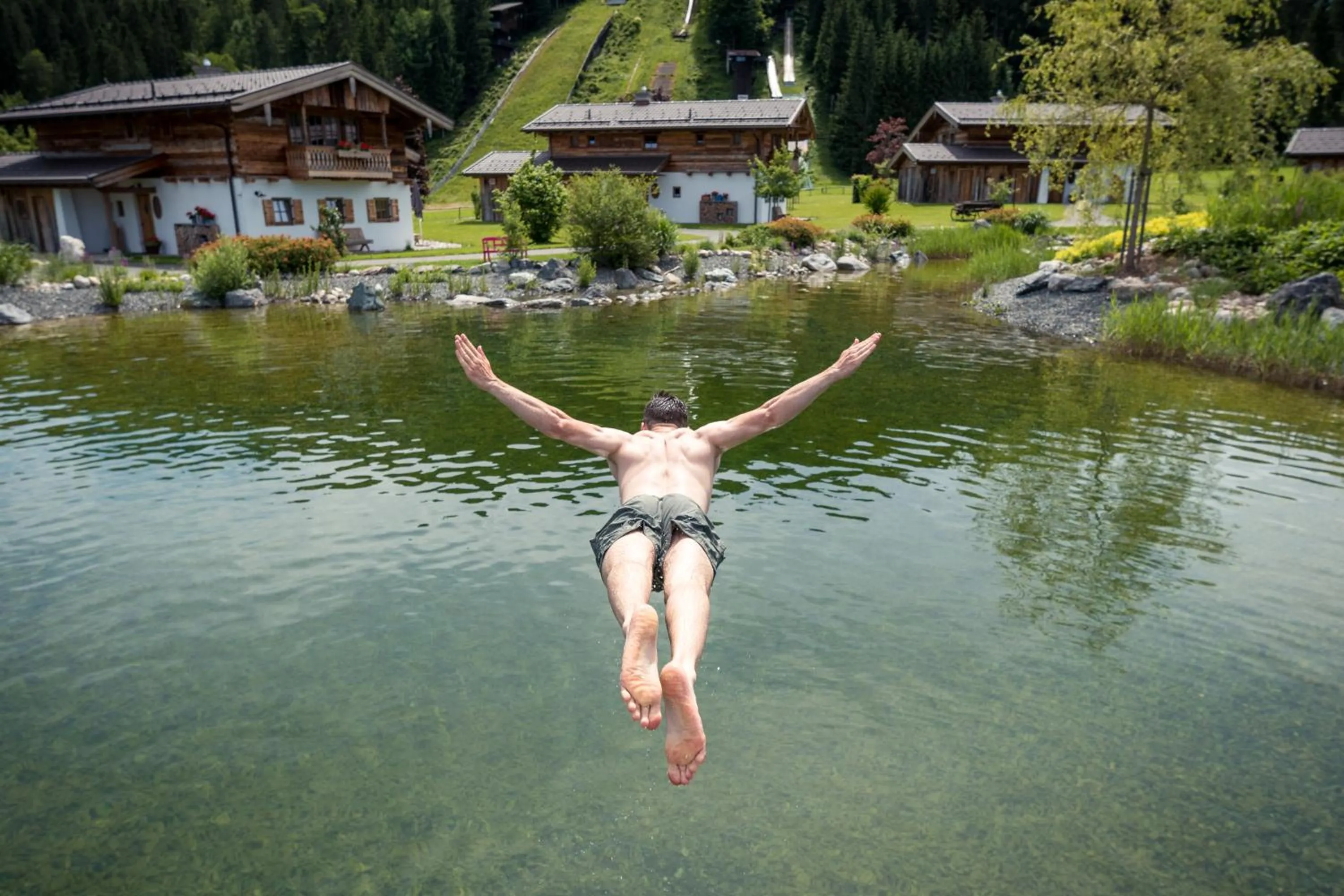 Natural landscape in Relais & Châteaux Gut Steinbach Hotel Chalets SPA