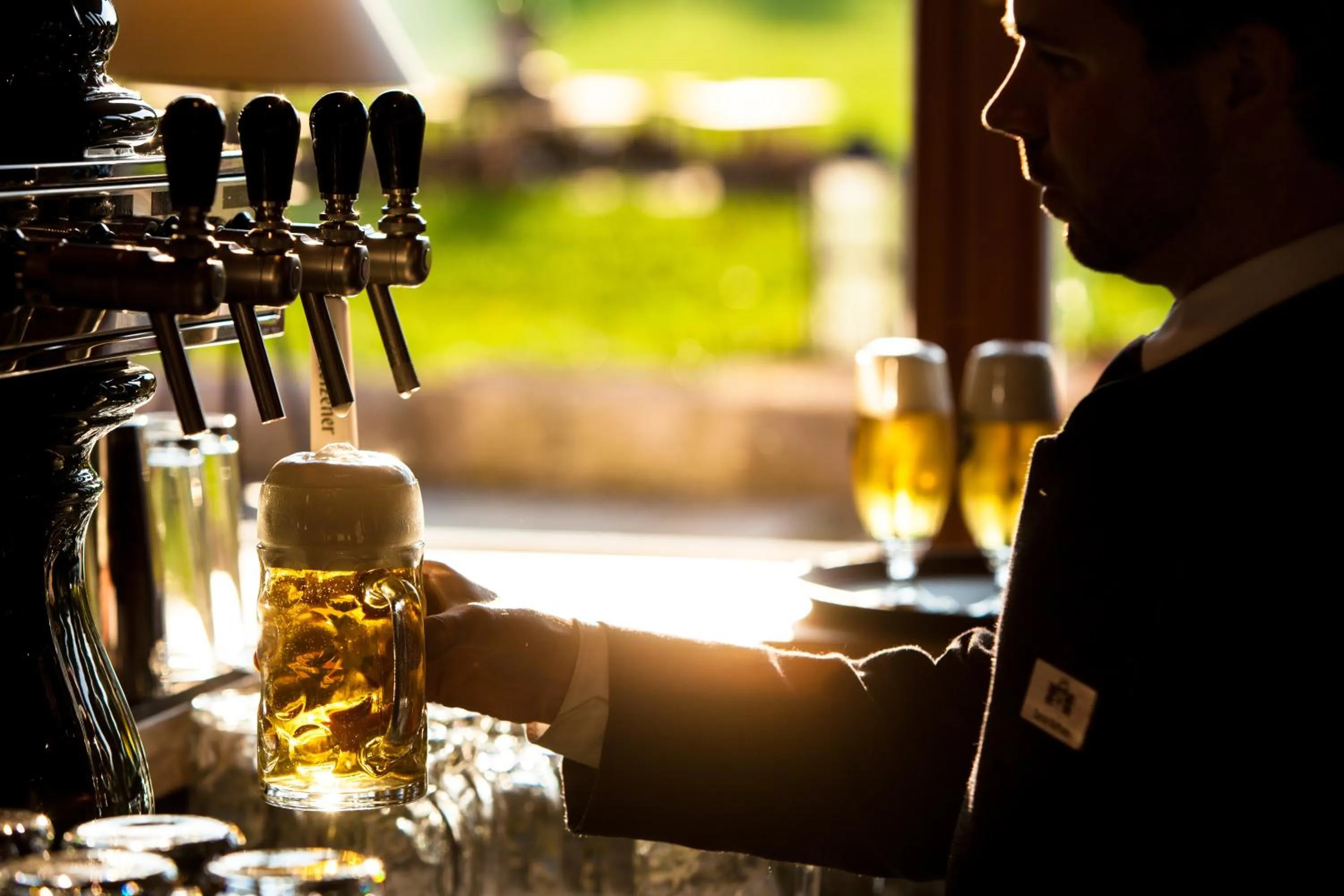 Lounge or bar in Relais & Châteaux Gut Steinbach Hotel Chalets SPA